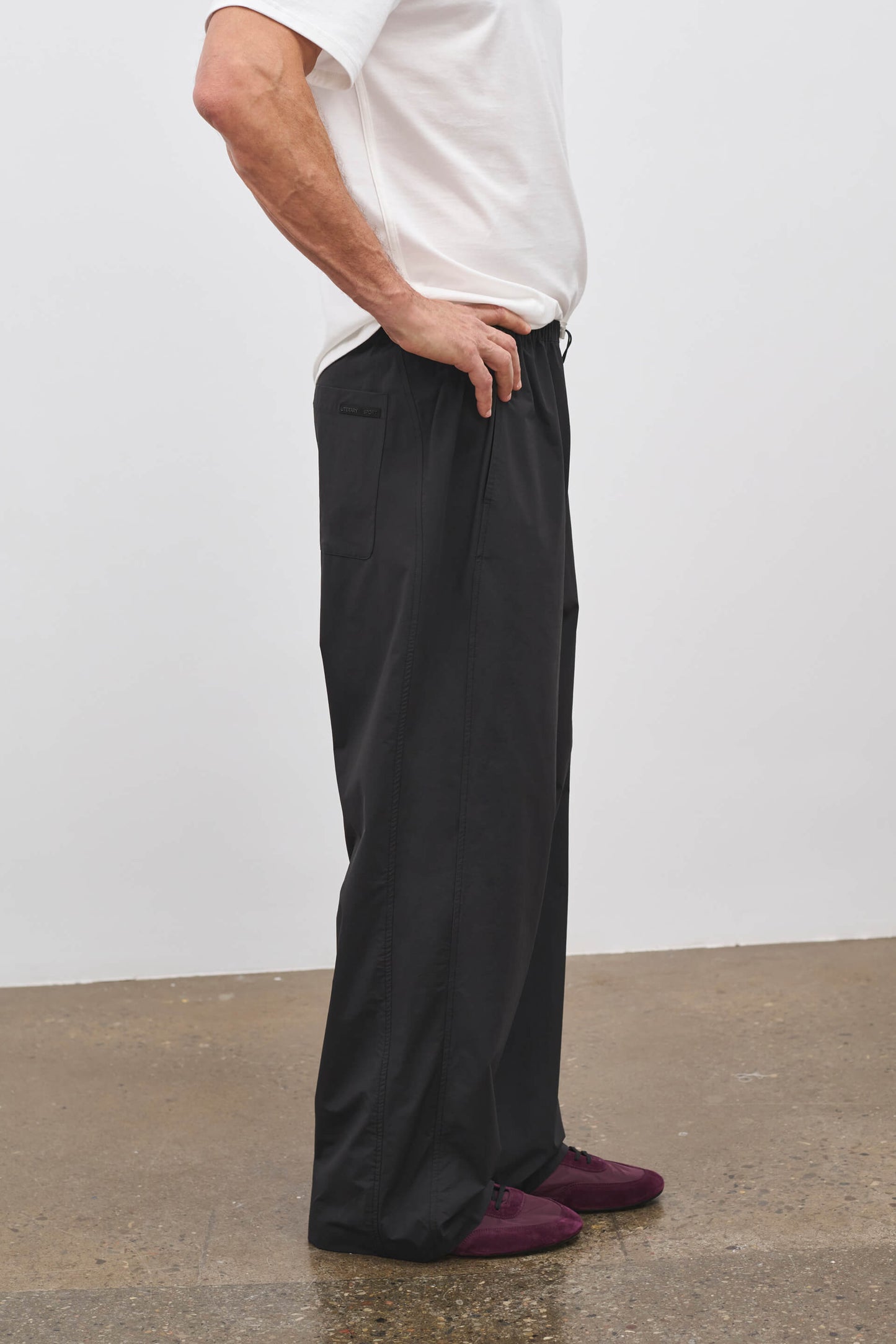 Literary Sport | Mens Nelson Performance Overpant in Black