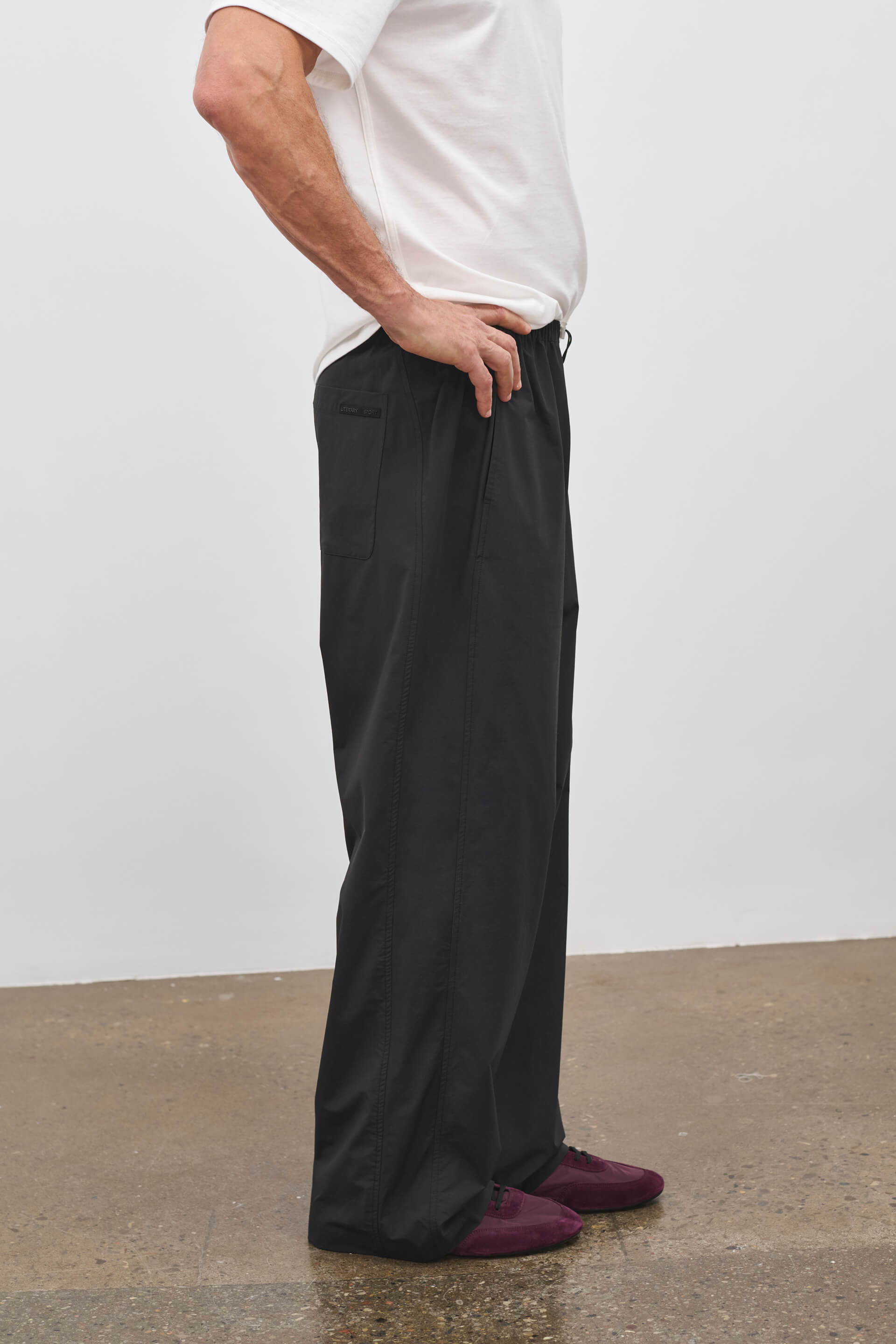 Literary Sport | Mens Nelson Performance Overpant in Black
