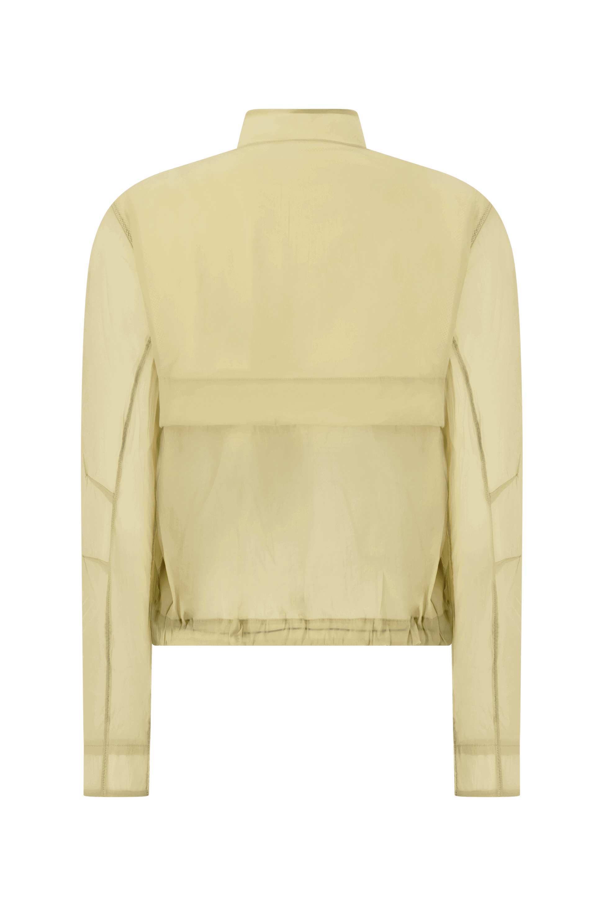 Literary Sport - Womens Celeste Packable Running Jacket with Strand Collar - Tan
