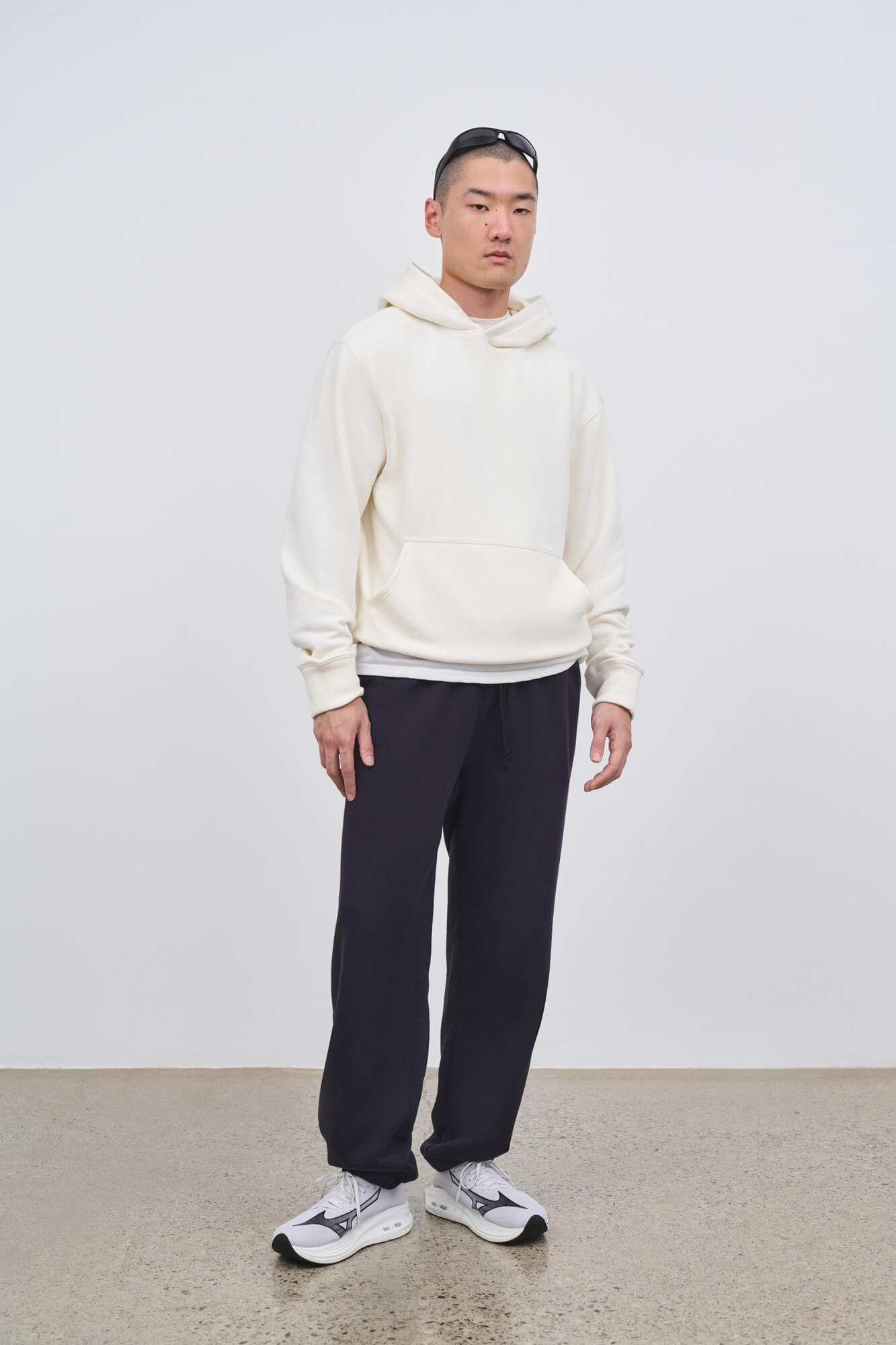 Literary Sport | Conrad Hoodie in Bone Off White
