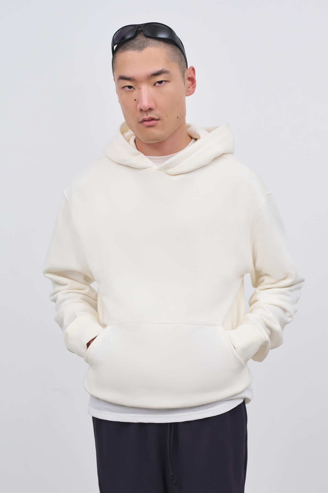 Literary Sport | Conrad Hoodie in Bone Off White