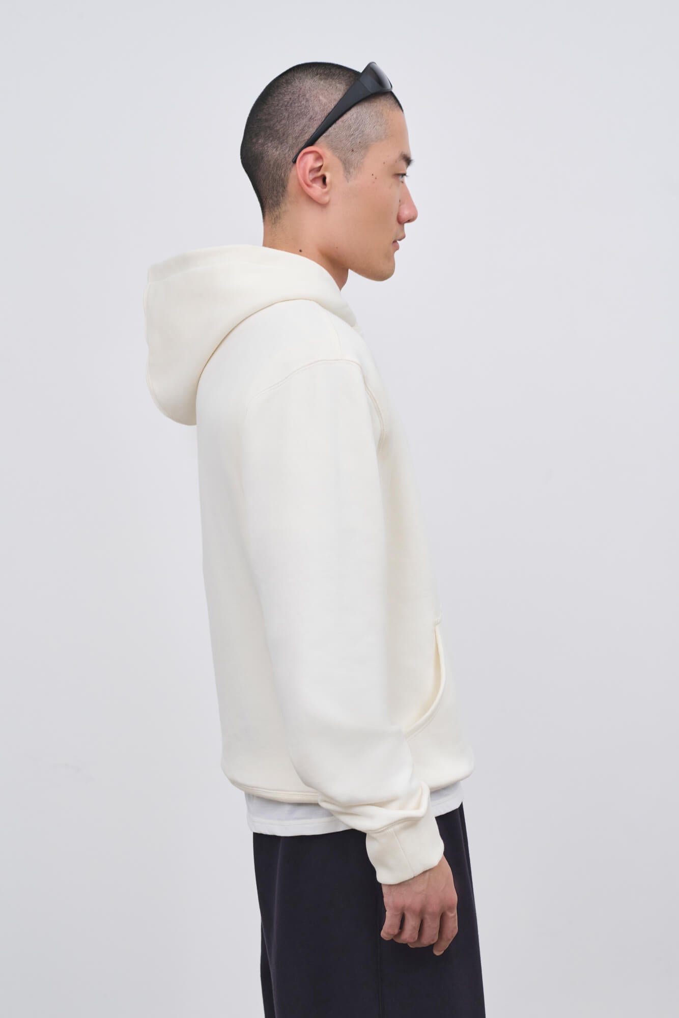 Literary Sport | Conrad Hoodie in Bone Off White