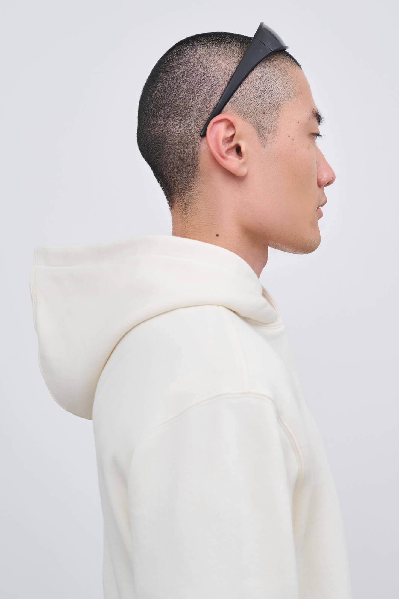 Literary Sport | Conrad Hoodie in Bone Off White