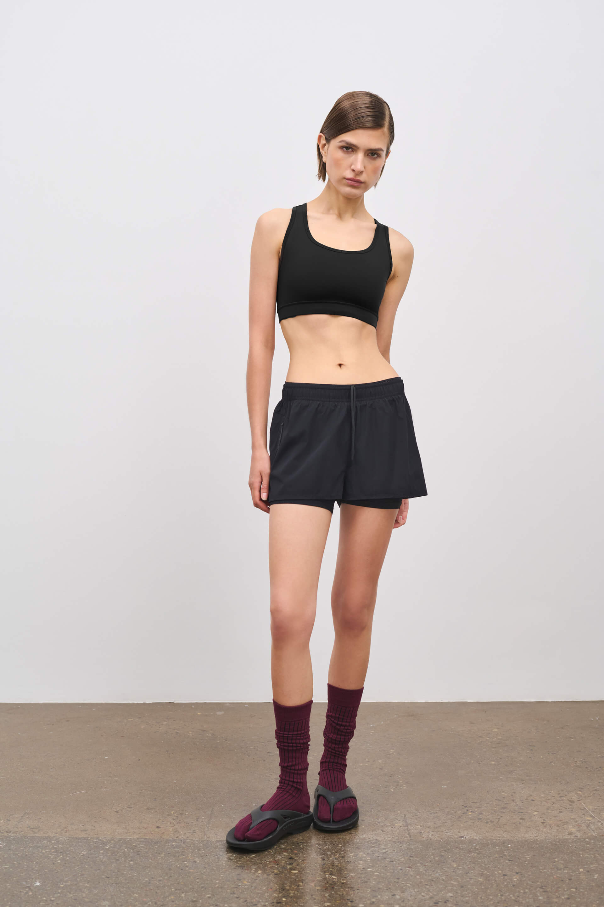 Literary Sport | Womens Joni Run Short in Forma in Black
