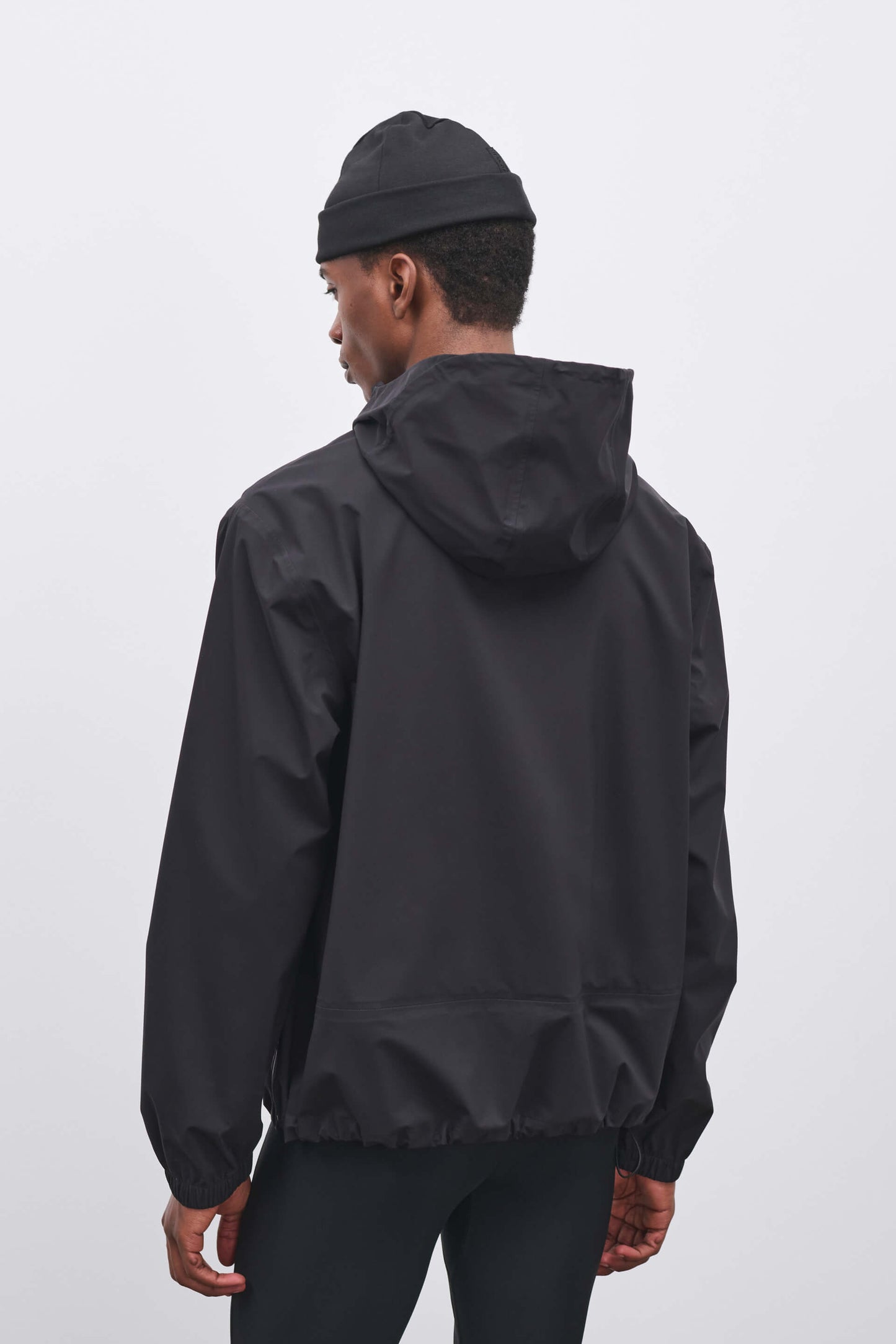 Literary Sport | Mens Emerson Waterproof Running Jacket in Black