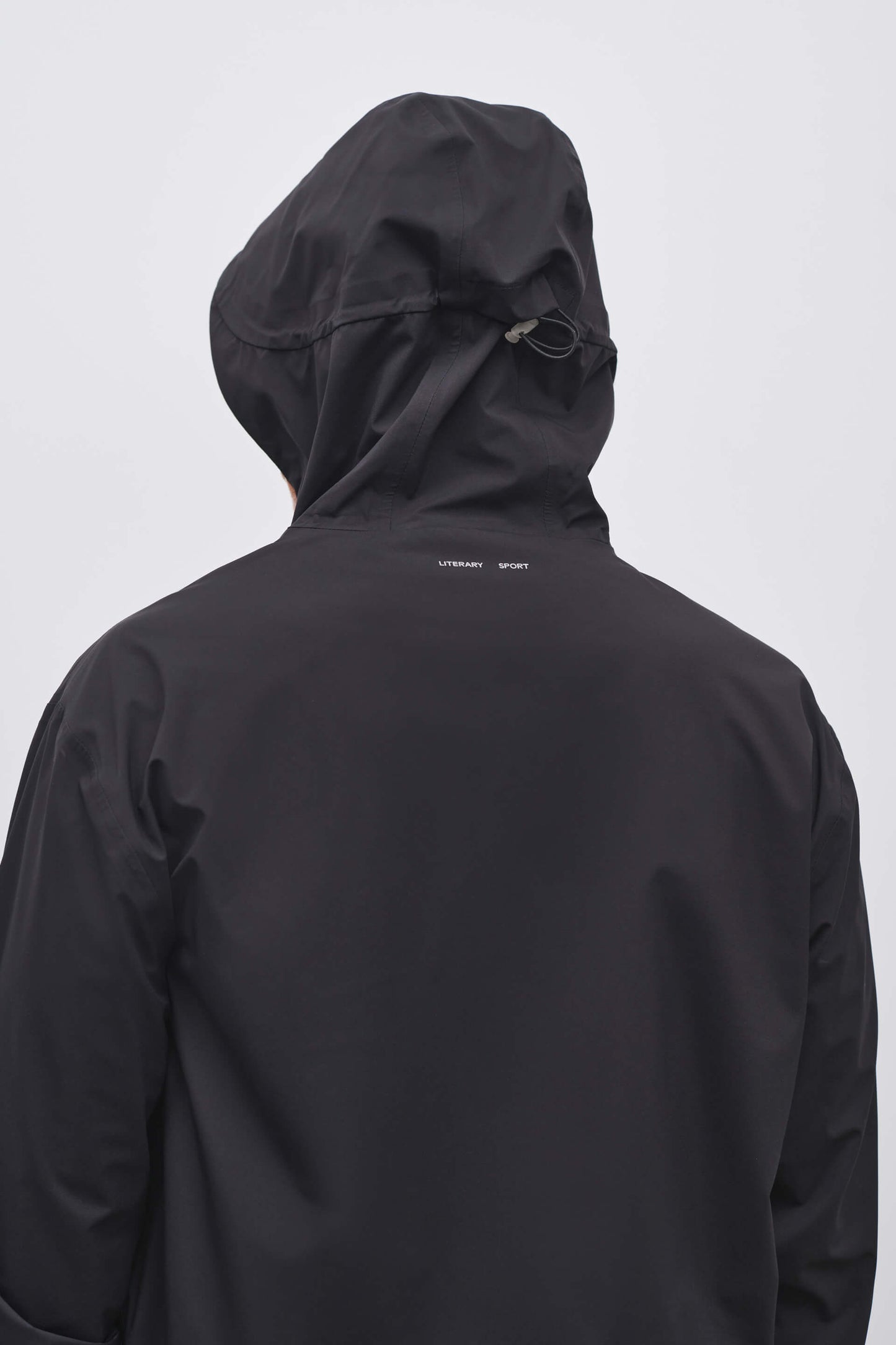 Literary Sport | Mens Emerson Waterproof Running Jacket in Black