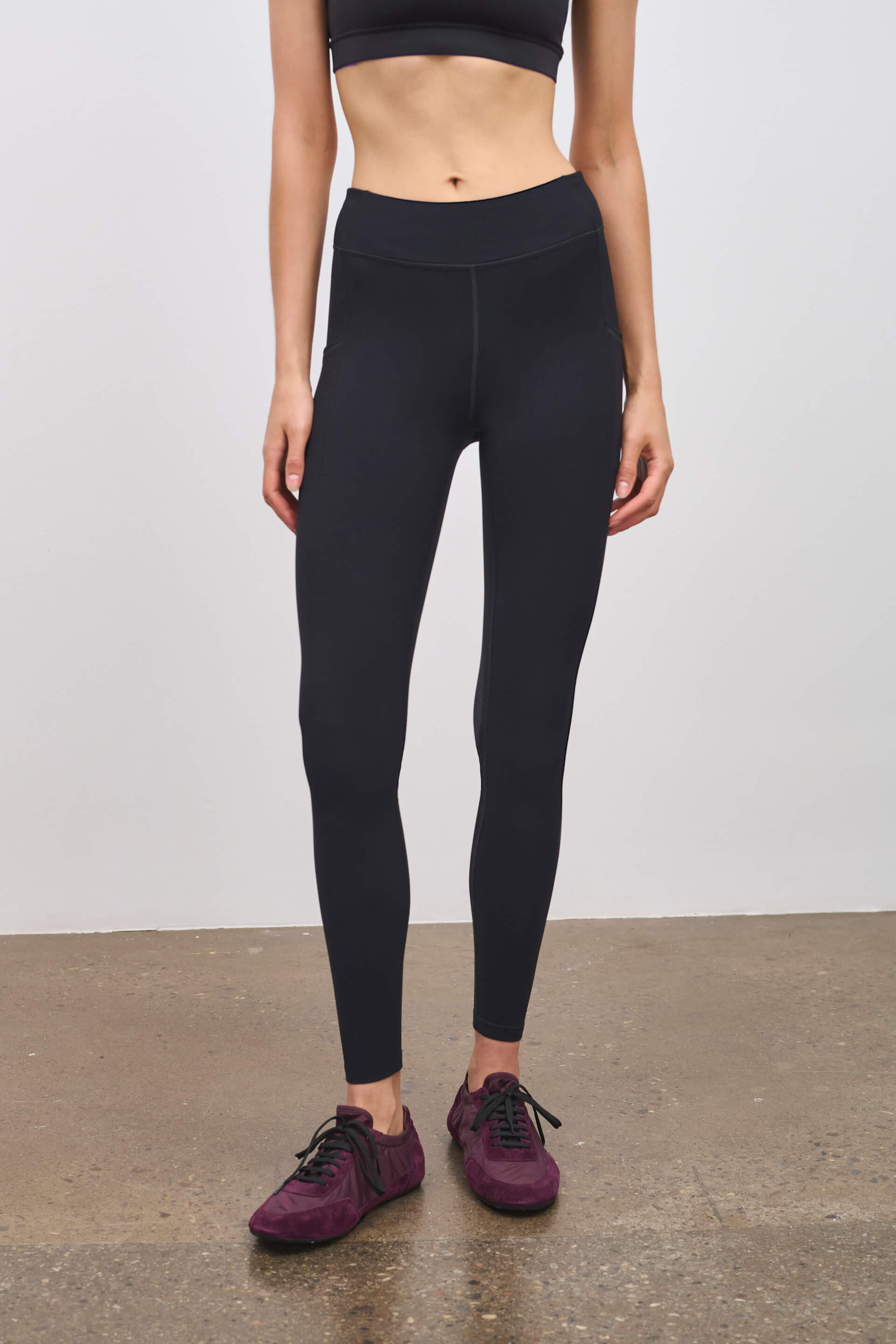 Literary Sport | Emma Insulated Run Tight in Black