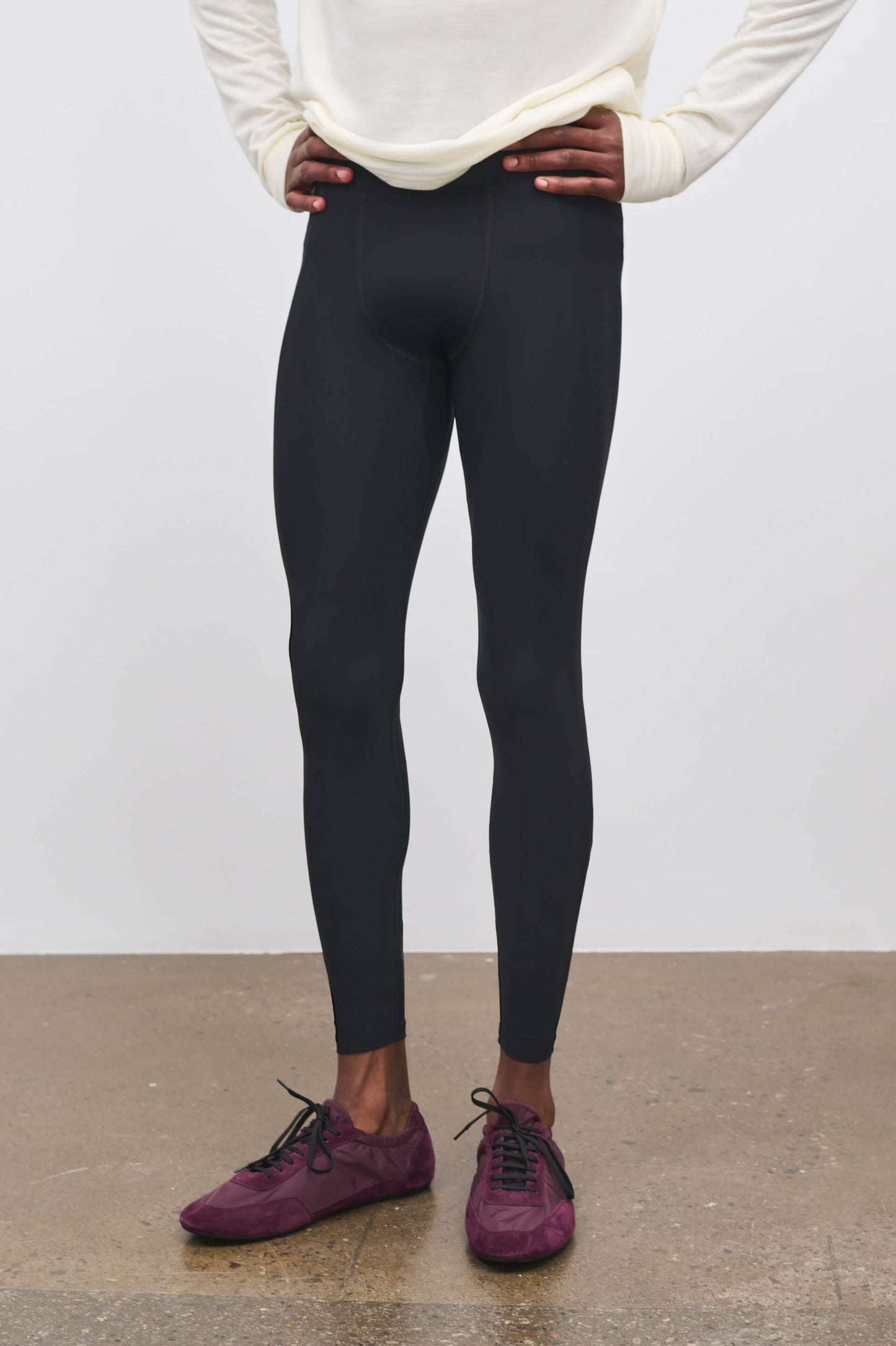 Literary Sport | Mens Mare Insulated Running Tight in Black