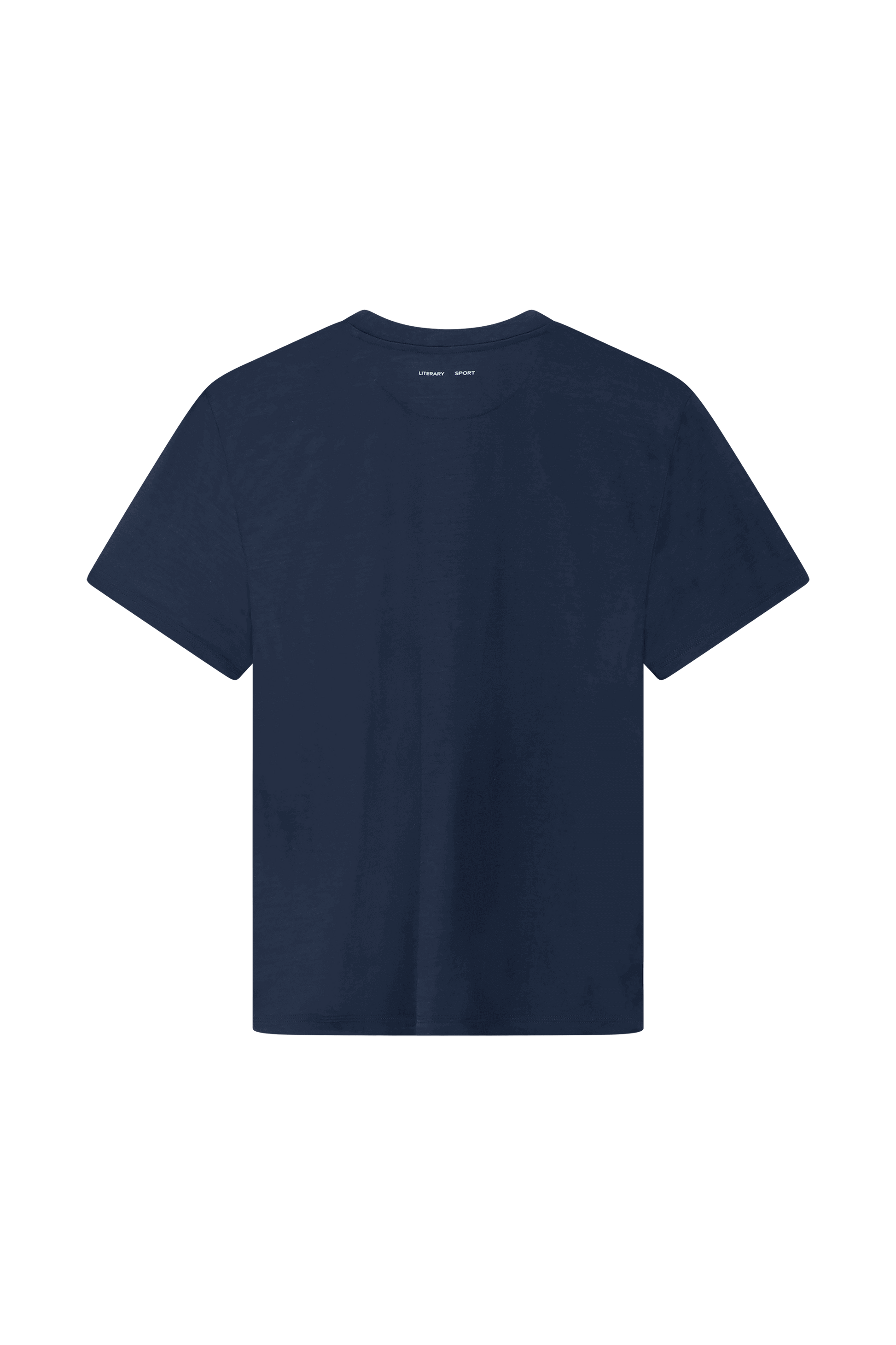 Literary Sport - Womens Harper Oversized Running T-Shirt - Washed Navy