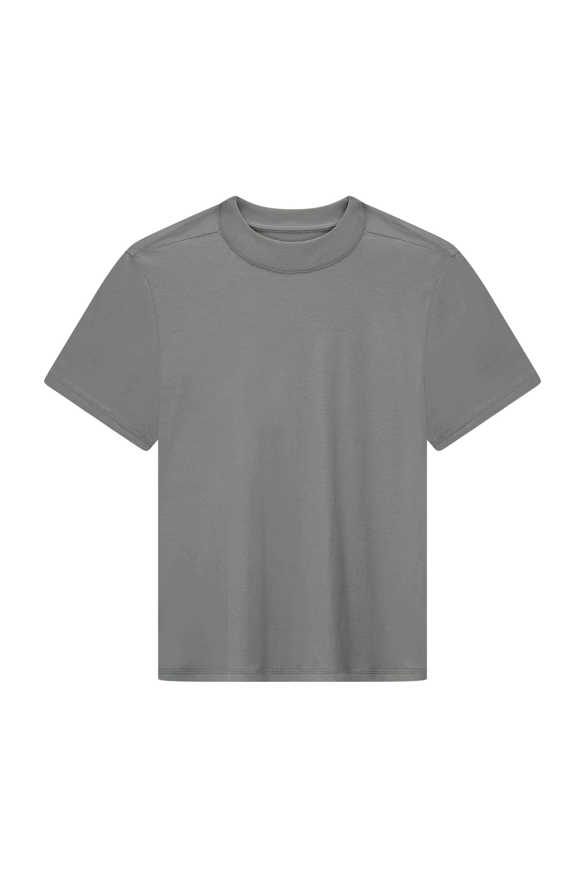 Literary Sport - Womens Lightweight Oversized Run T-Shirt in Cotton - Steel Grey
