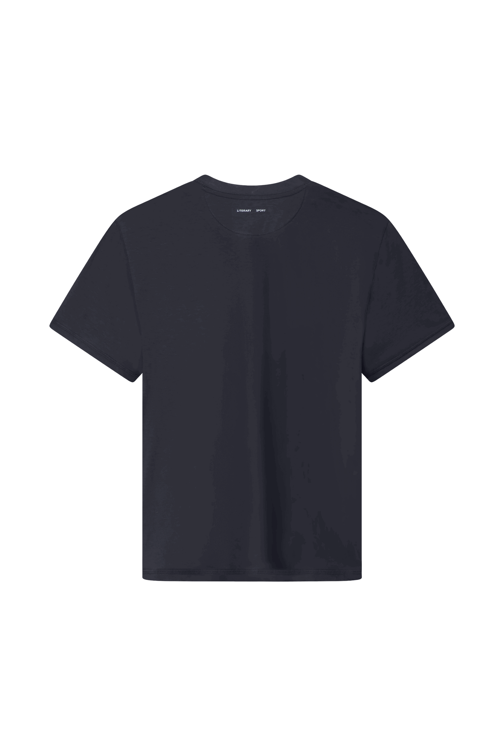 Literary Sport - Womens Lightweight Oversized Run T-Shirt in Cotton - Washed Black