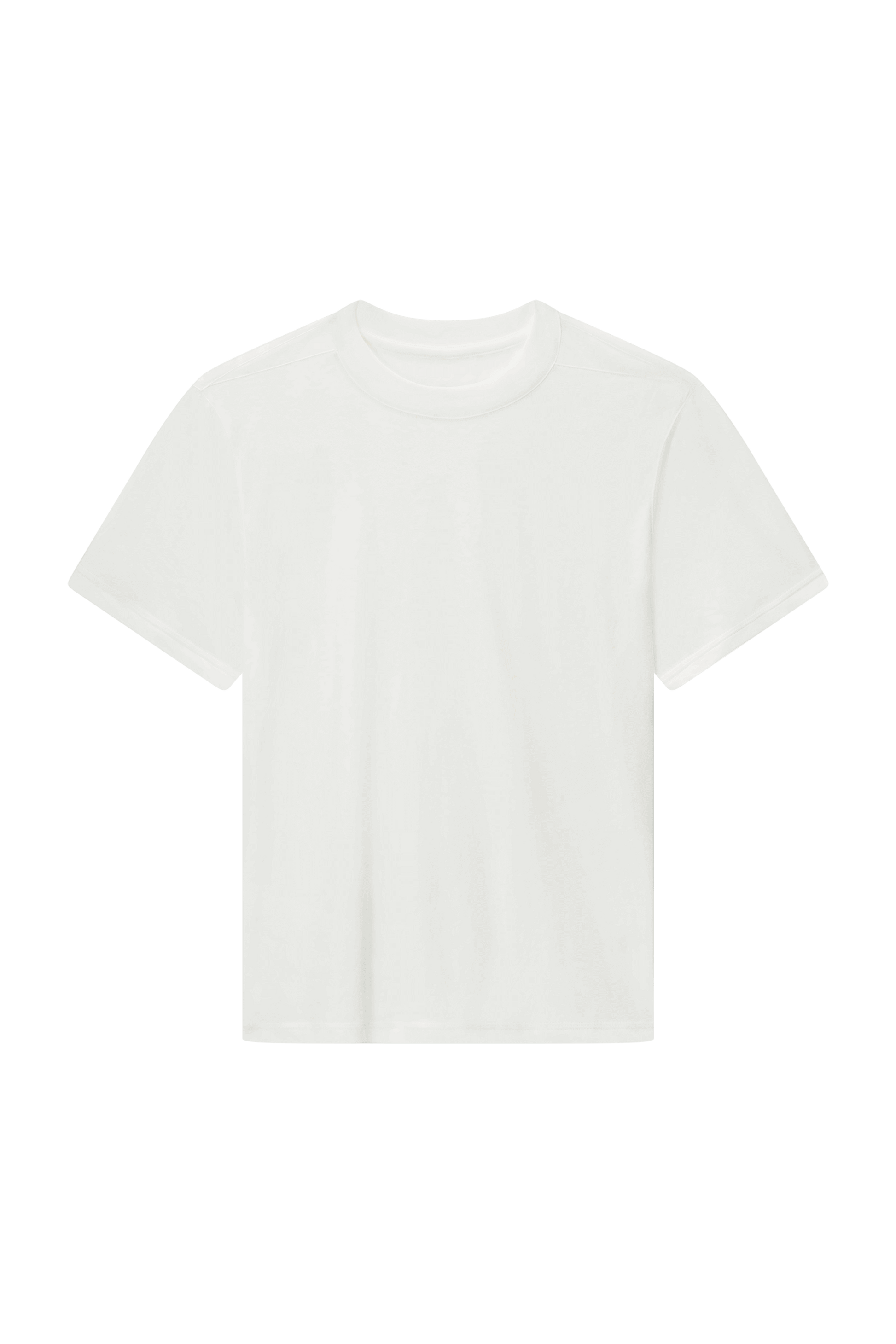 Literary Sport - Womens Lightweight Oversized Run T-Shirt in Cotton - Natural White