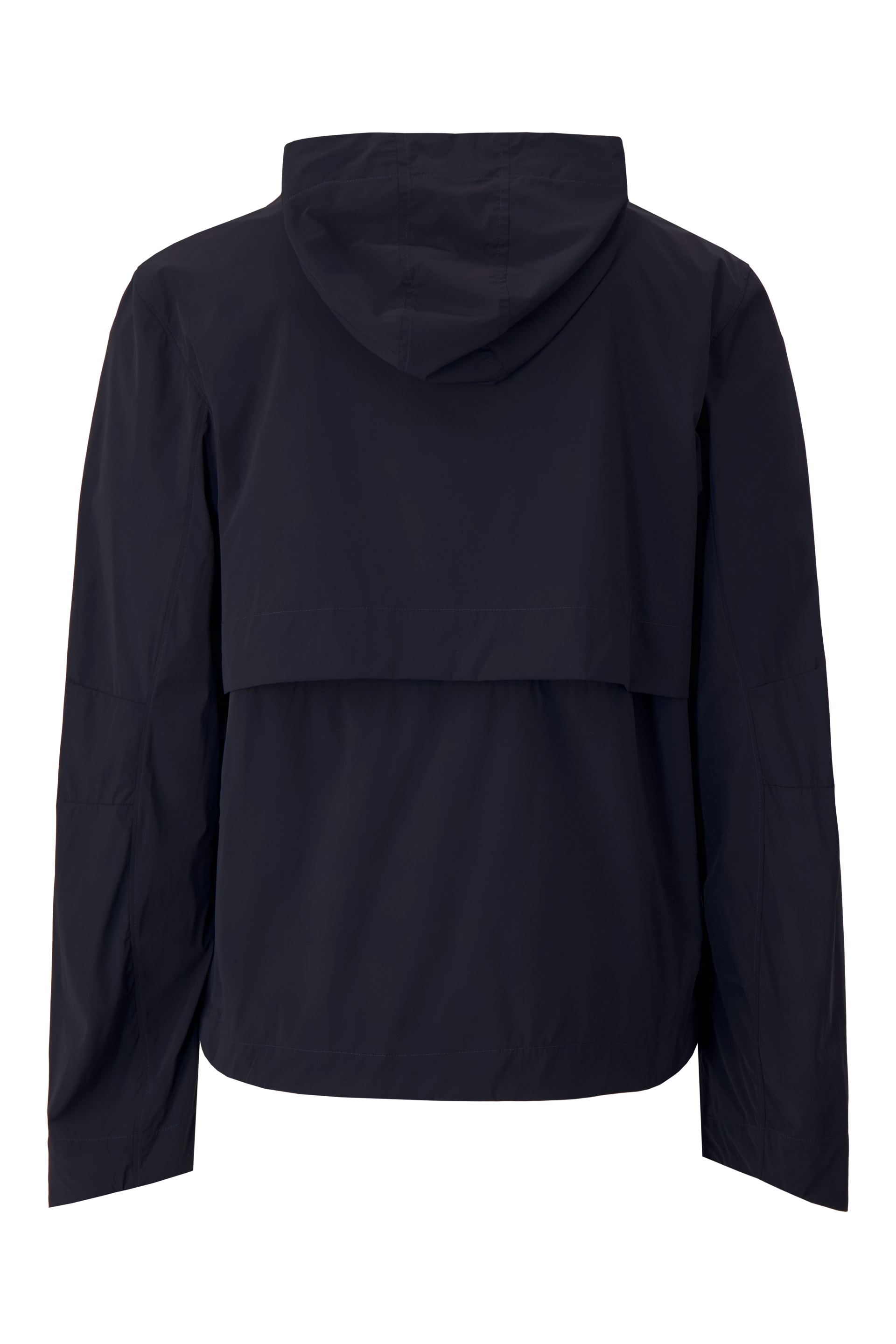 Literary Sport - Ashbery Mens Packable Running Jacket - Night Dark Navy - Back
