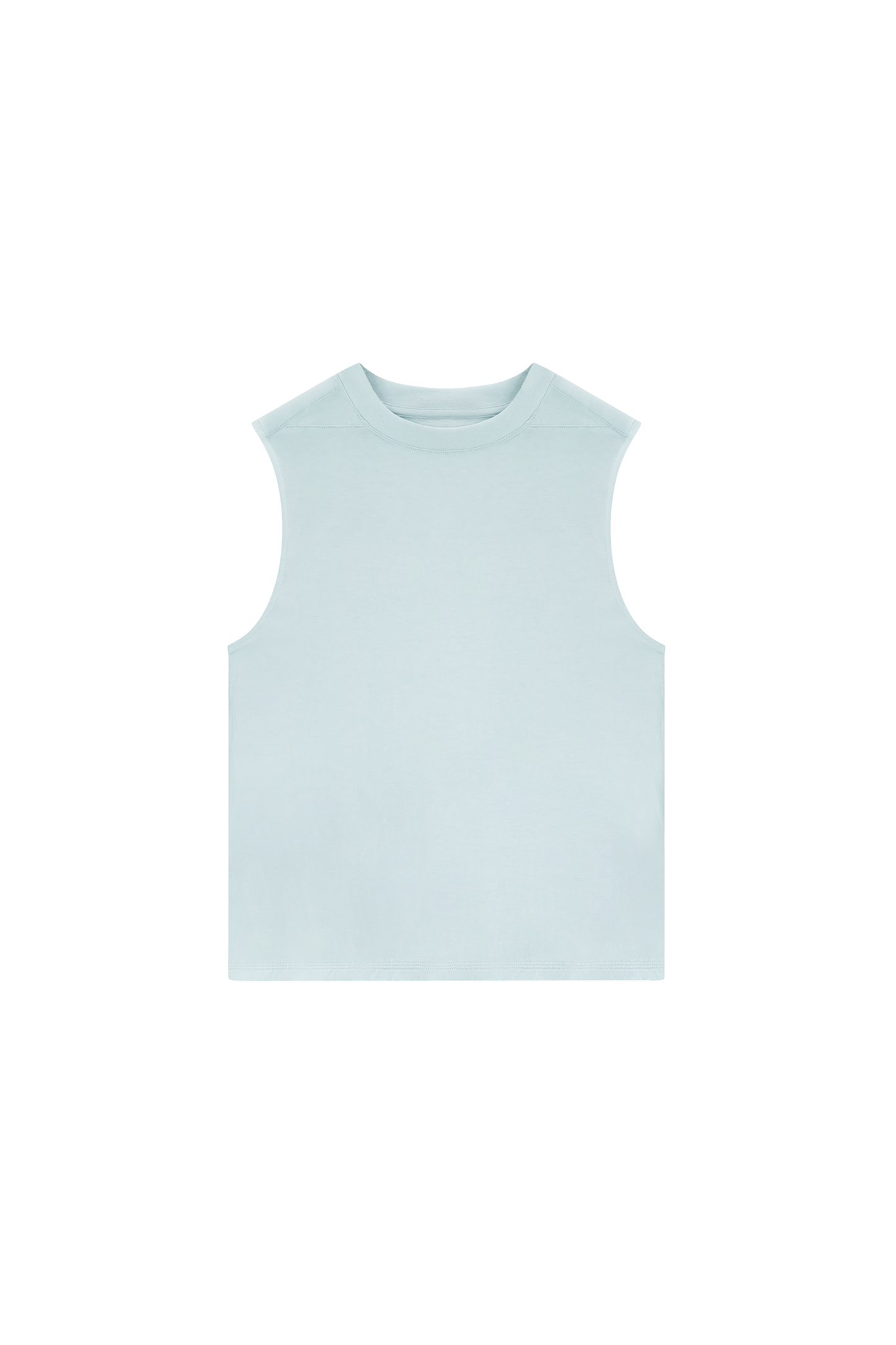Literary Sport | Naomi Sleeveless Running T-Shirt - Mist Light Blue