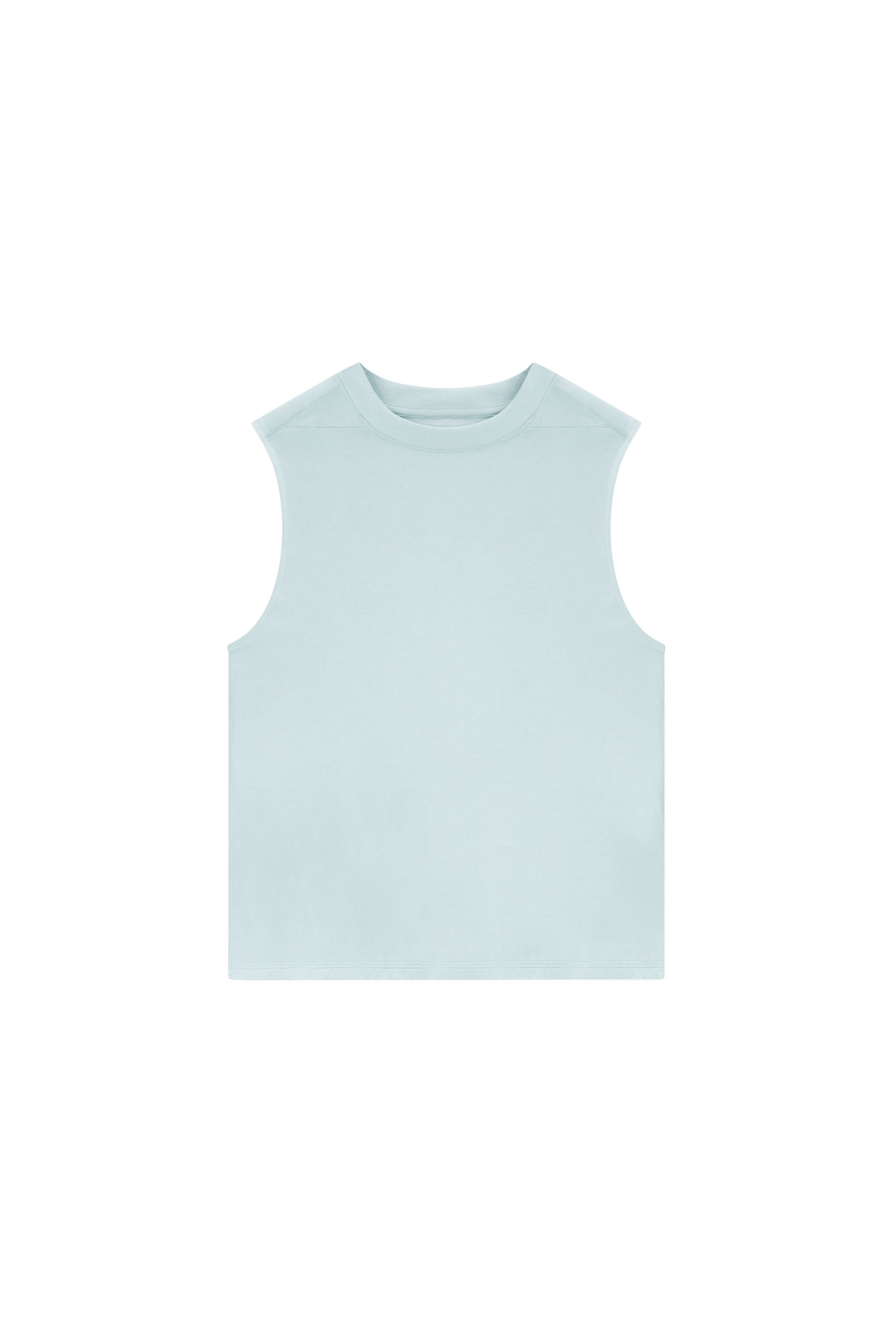 Literary Sport | Naomi Sleeveless Running T-Shirt - Mist Light Blue