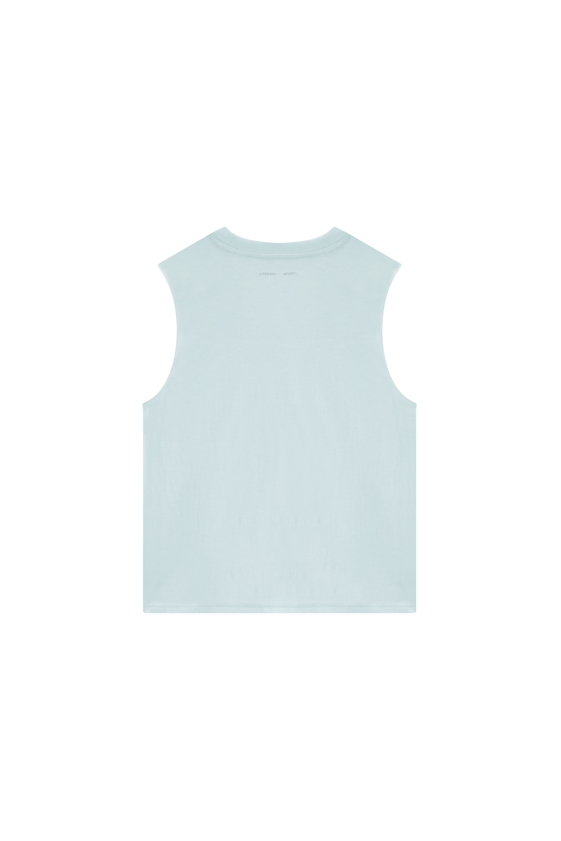 Literary Sport | Naomi Sleeveless Running T-Shirt - Mist Light Blue
