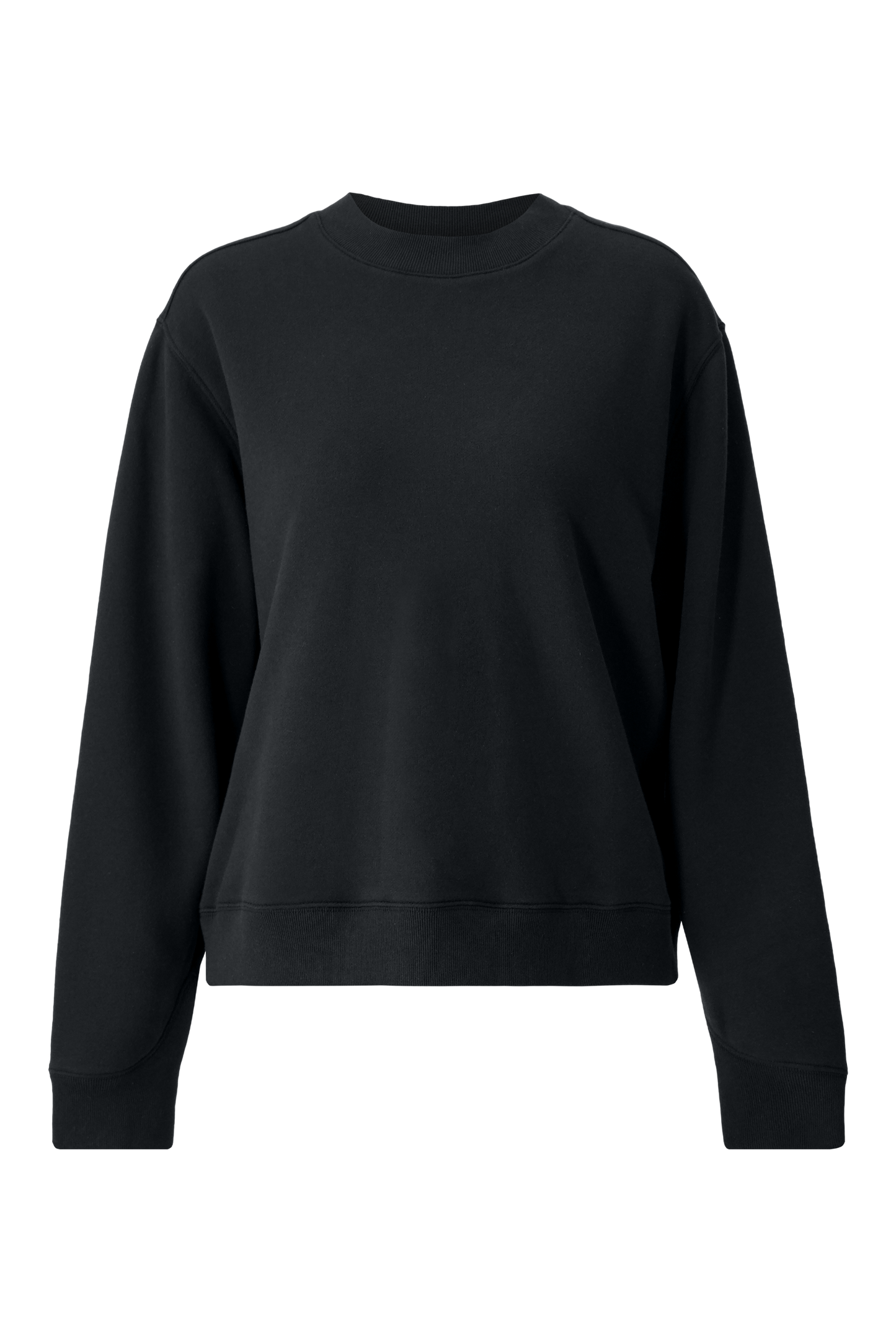 Literary Sport - Howe Womens  Crewenck Sweatshirt - Washed Black - Front