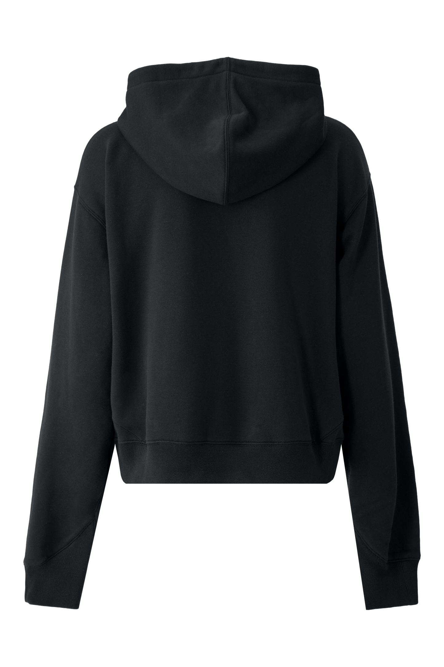 Literary Sport | Alice Womens Zip-Up Hoodie - Washed Black - Back