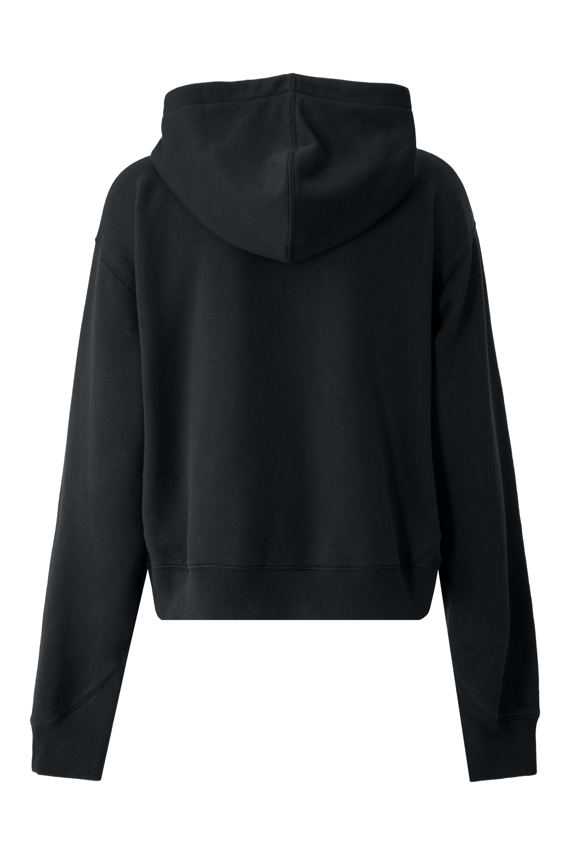 Literary Sport | Alice Womens Zip-Up Hoodie - Washed Black - Back