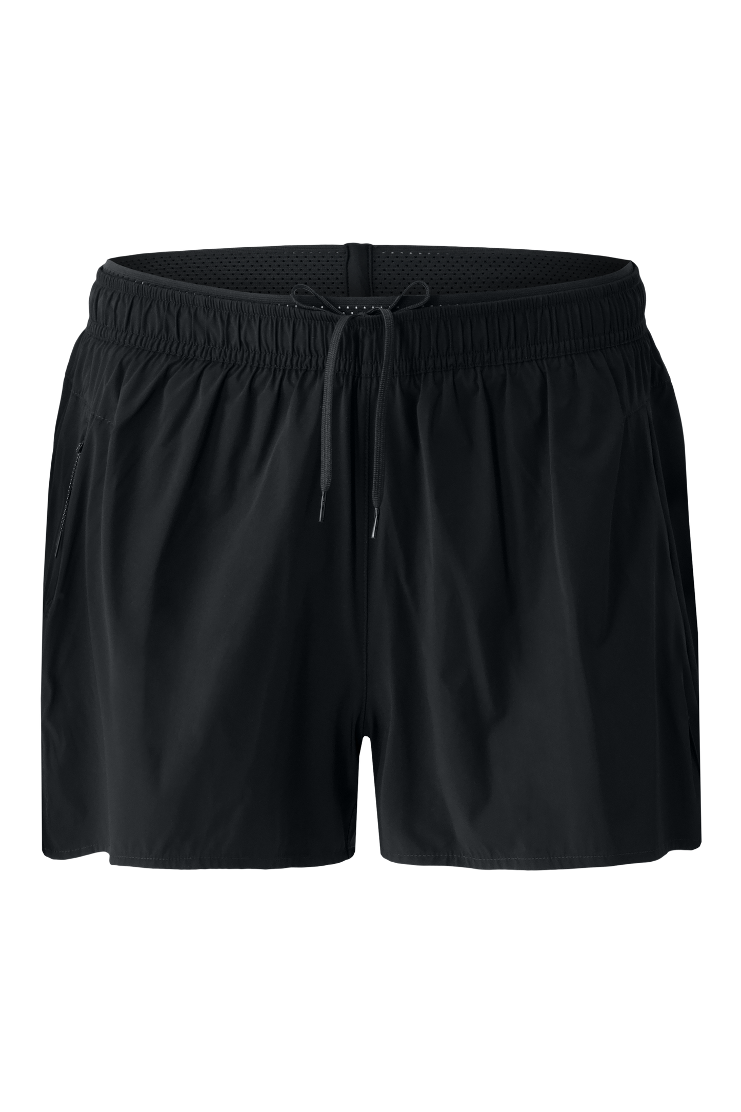 Literary Sport - Li Womens Running Short with Brief - Black - Front