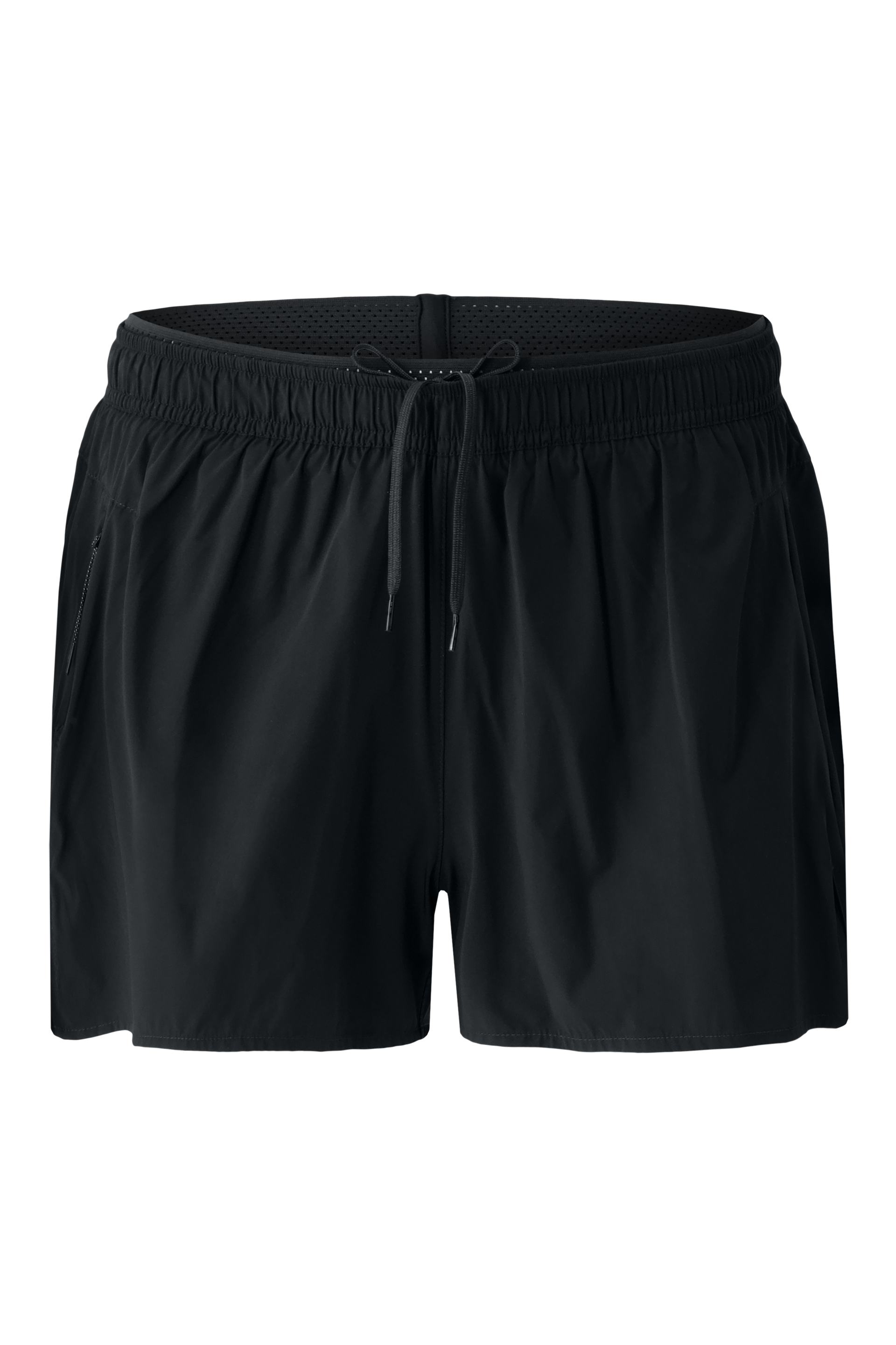 Literary Sport - Li Womens Running Short with Brief - Black - Front