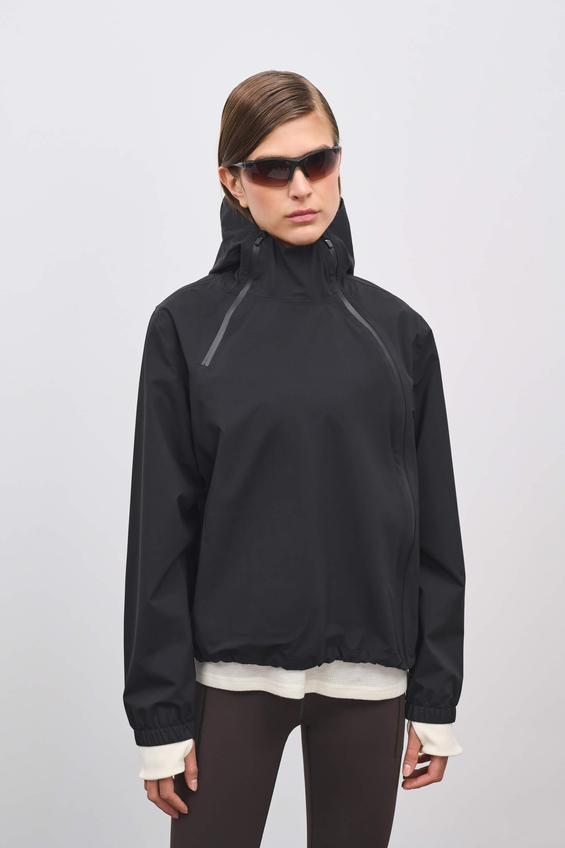 Literary Sport | Isabel Women's Waterproof Run Jacket in Black
