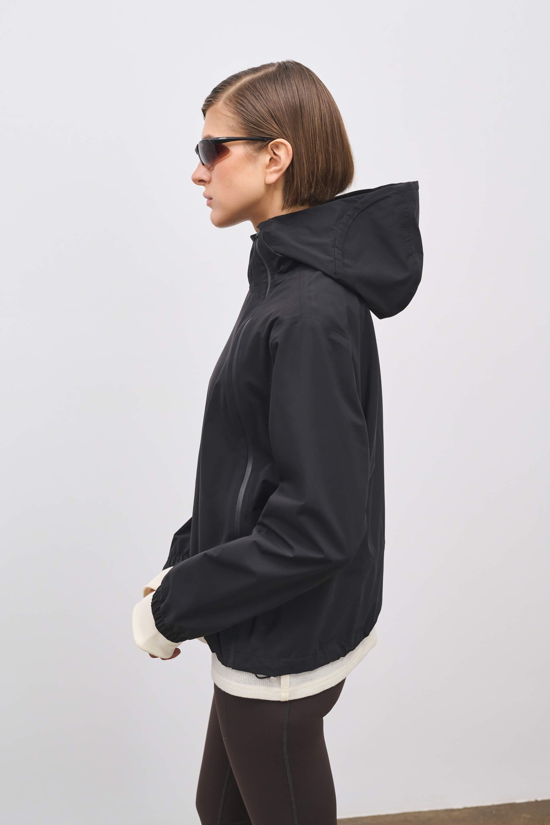 Literary Sport | Isabel Women's Waterproof Run Jacket in Black