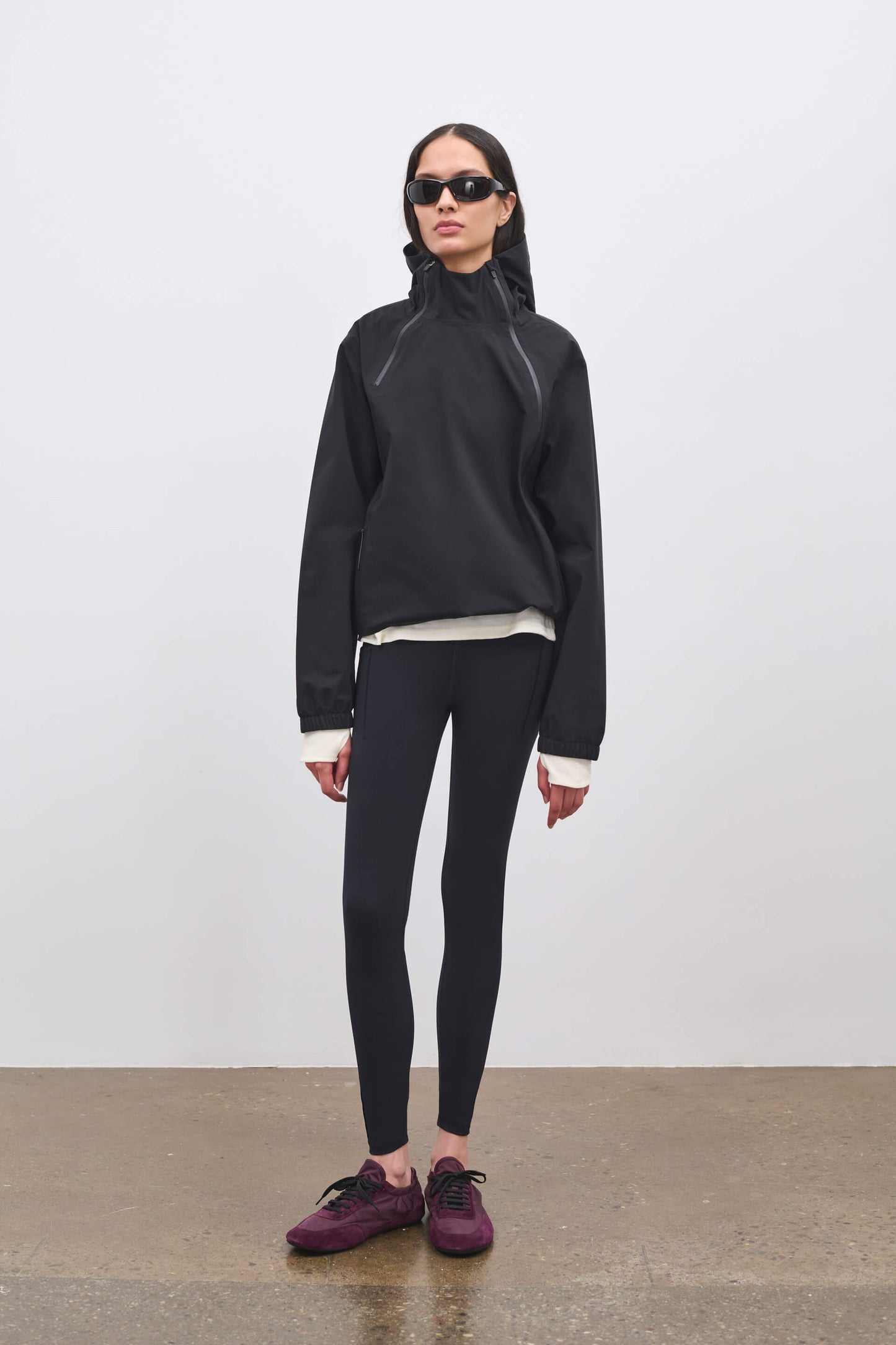 Literary Sport | Isabel Women's Waterproof Run Jacket in Black