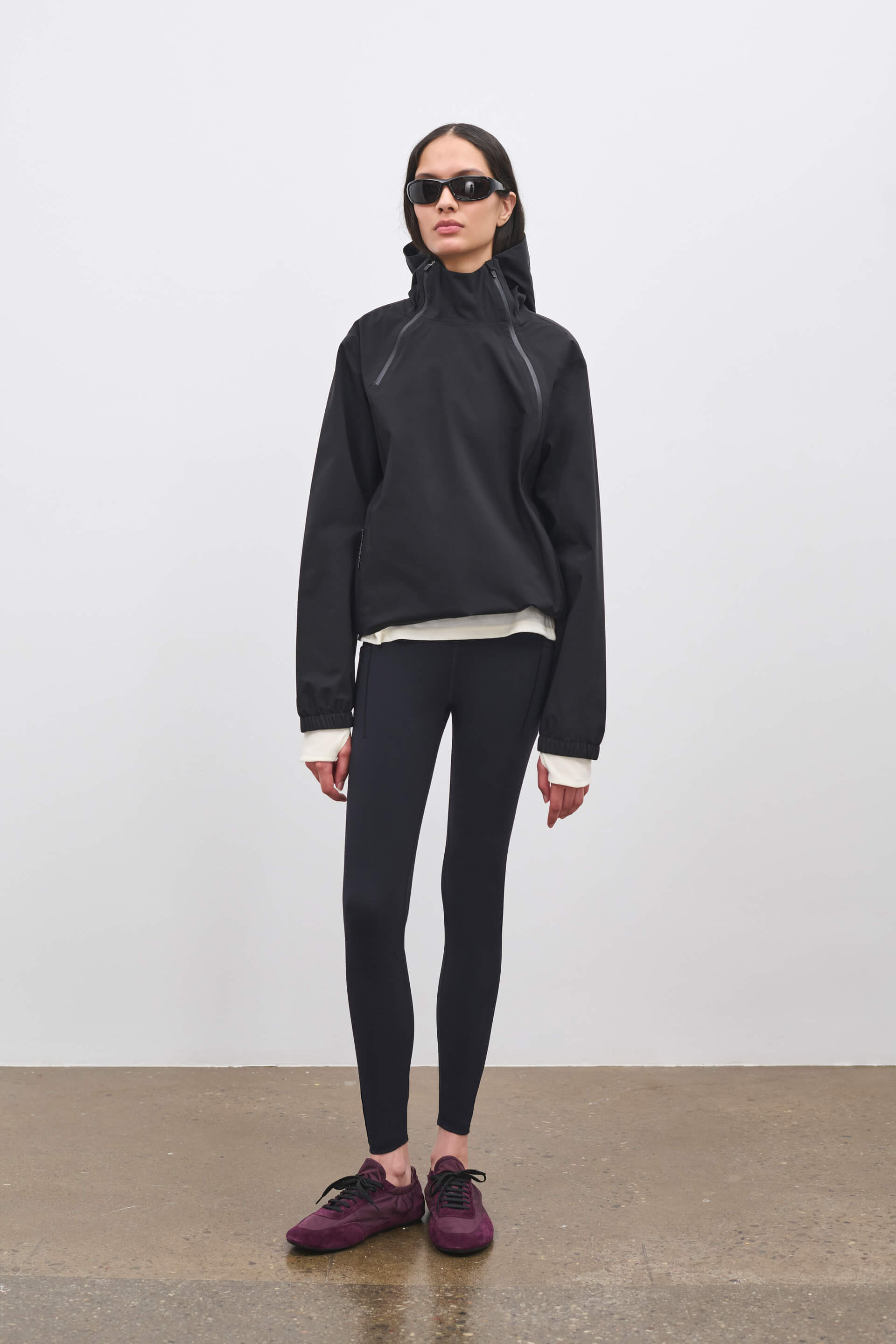 Literary Sport | Isabel Women's Waterproof Run Jacket in Black