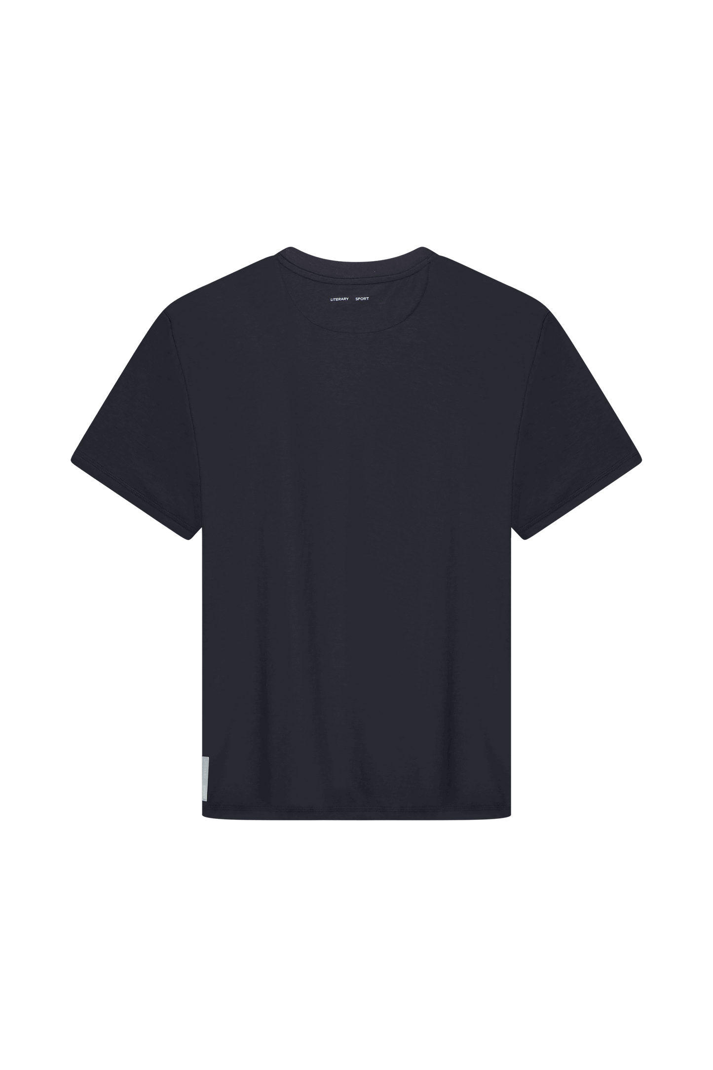 Literary Sport - Mens James Running T-Shirt in Lightweight Cotton - Washed Black
