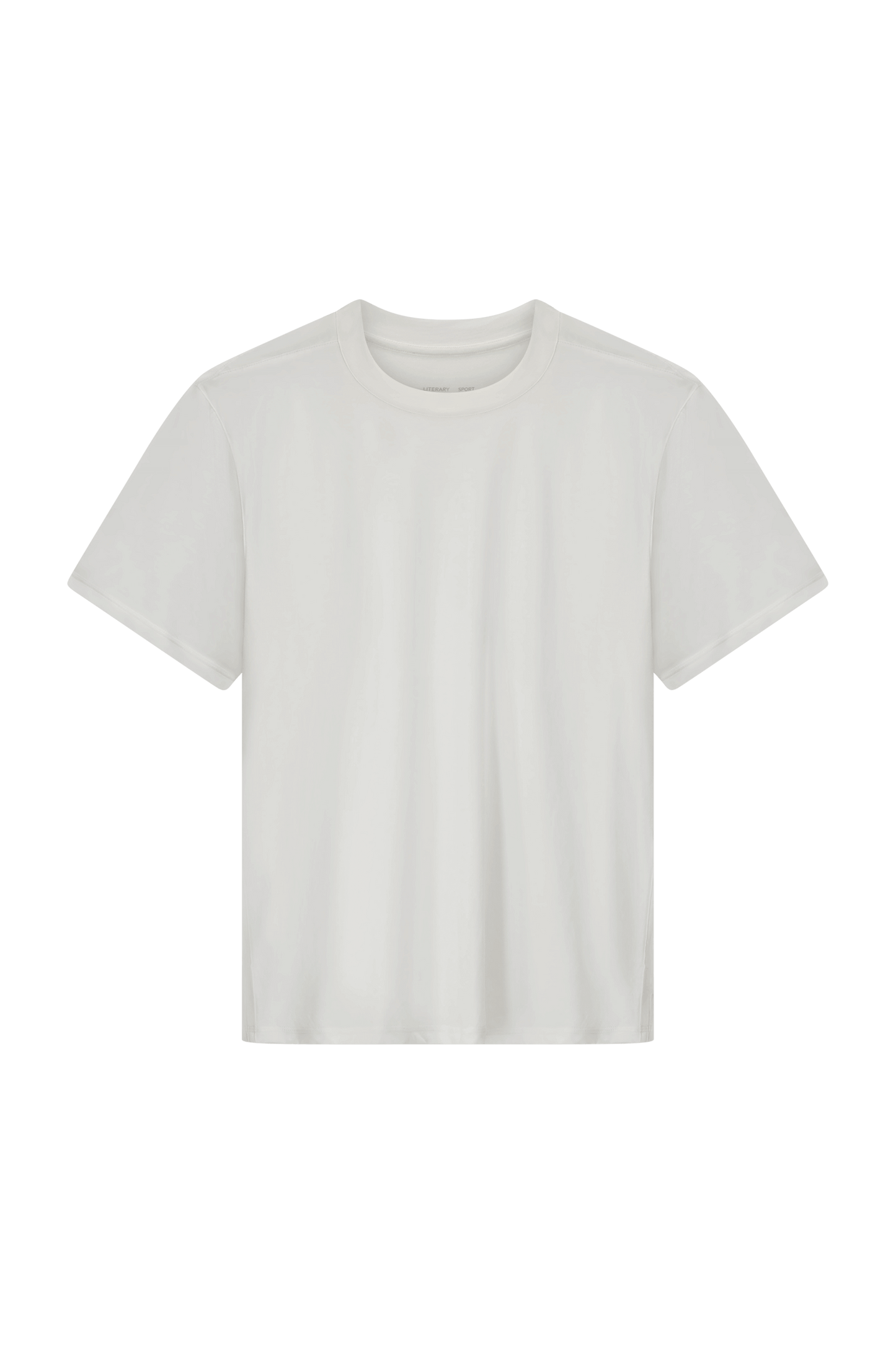 Literary Sport - Mens James Running T-Shirt in Lightweight Cotton - White