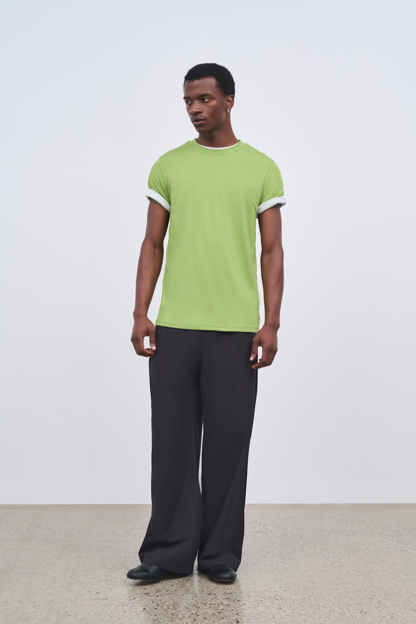 Literary Sport | James Mens Running T-Shirt - Verdant Green