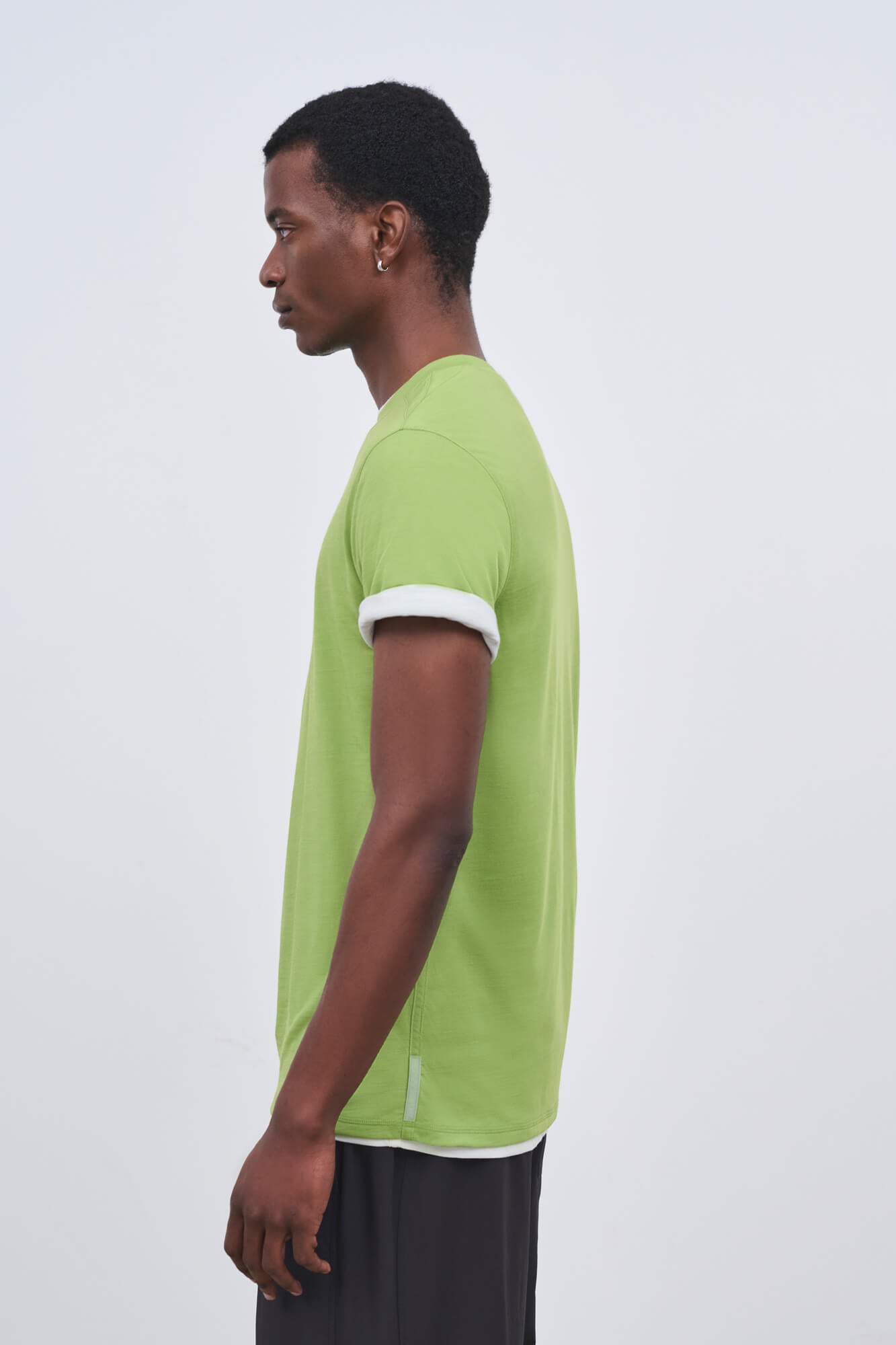 Literary Sport | James Mens Running T-Shirt - Verdant Green