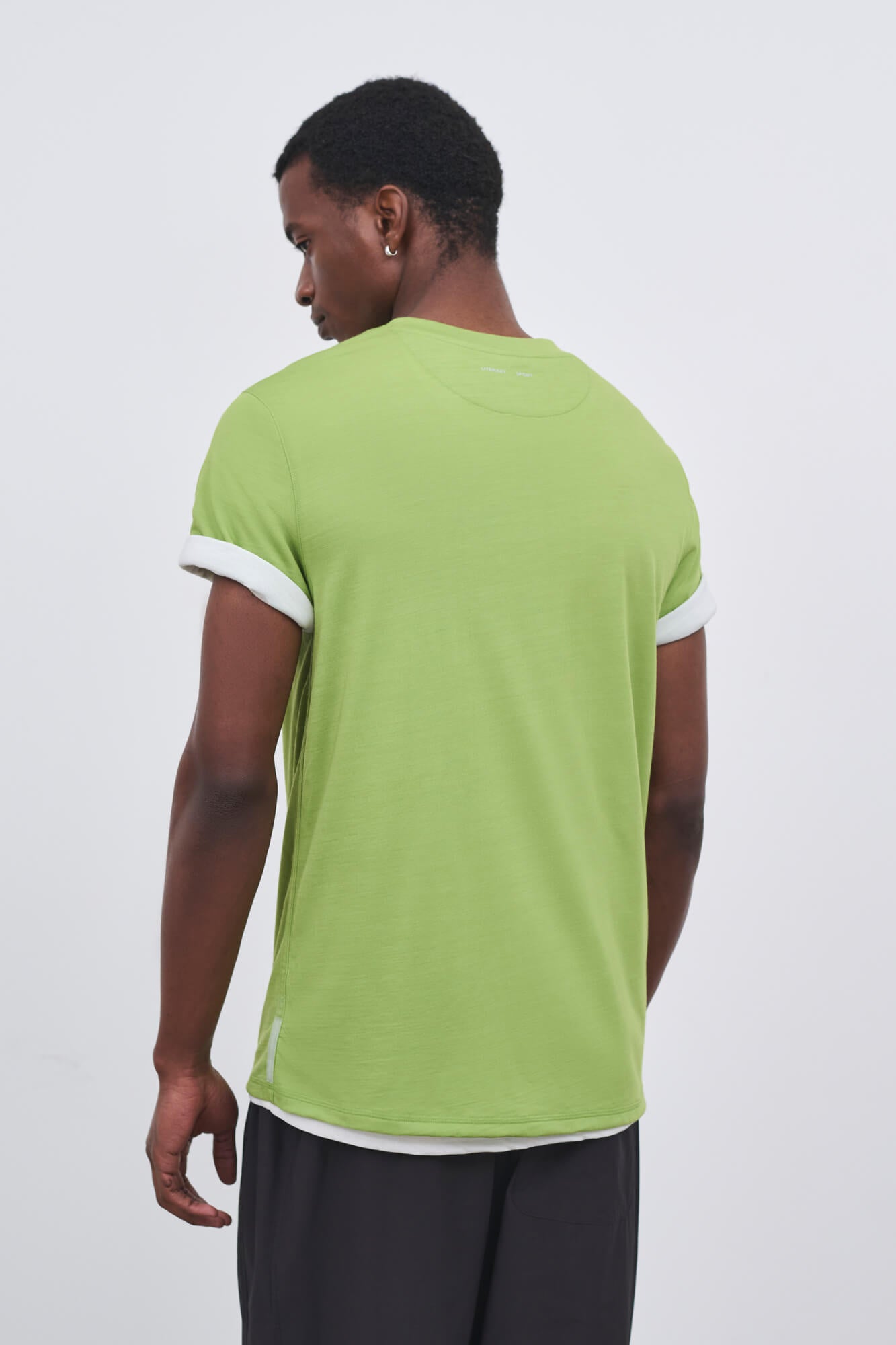 Literary Sport | James Mens Running T-Shirt - Verdant Green
