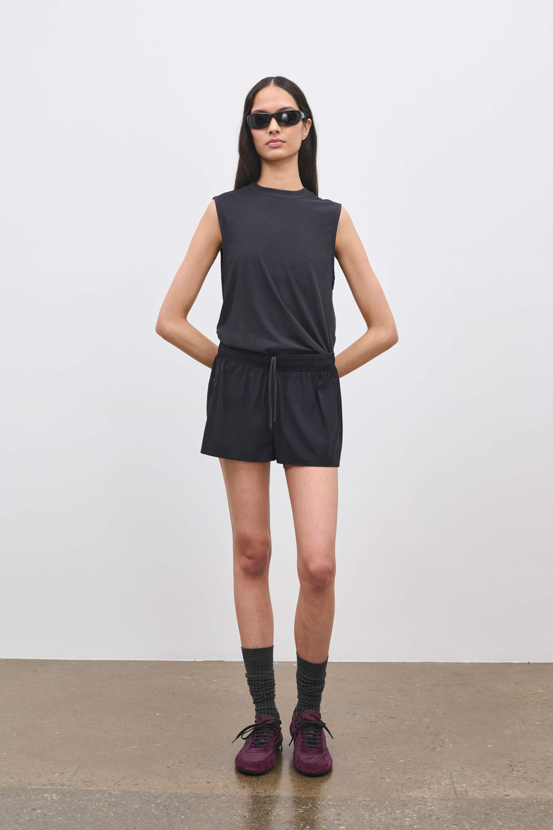 Literary Sport | Womens Joni Run Short in Forma in Black