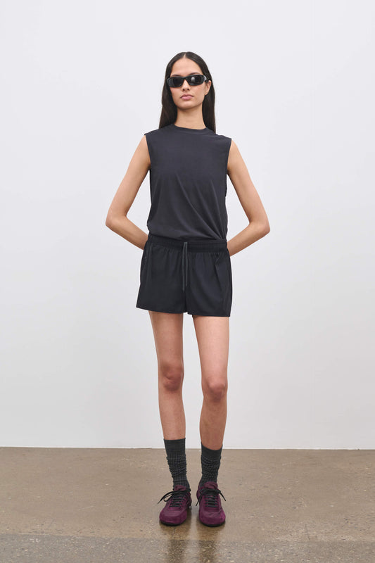 Literary Sport | Womens Joni Run Short in Forma in Black
