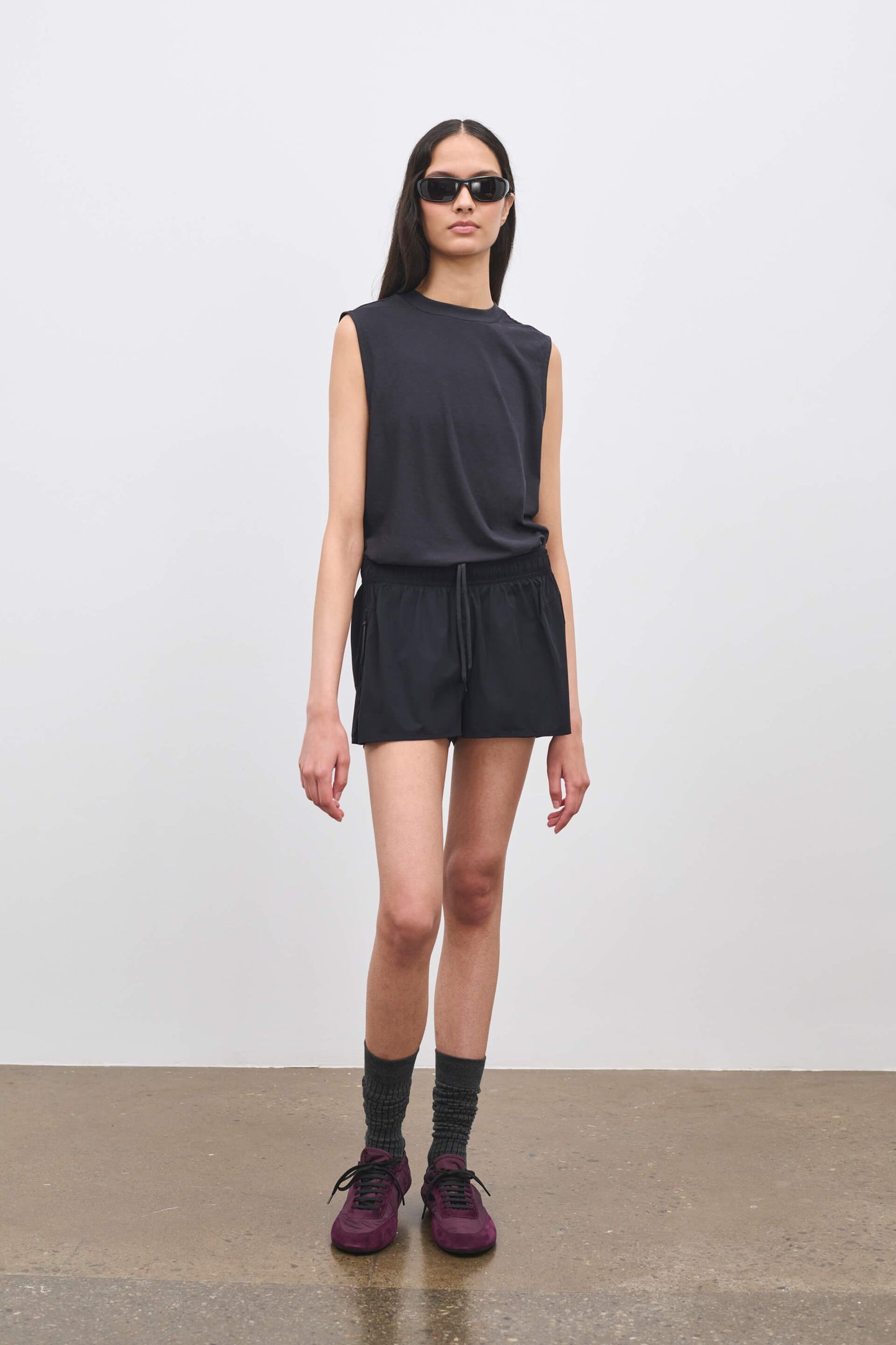 Literary Sport | Womens Joni Run Short in Forma in Black