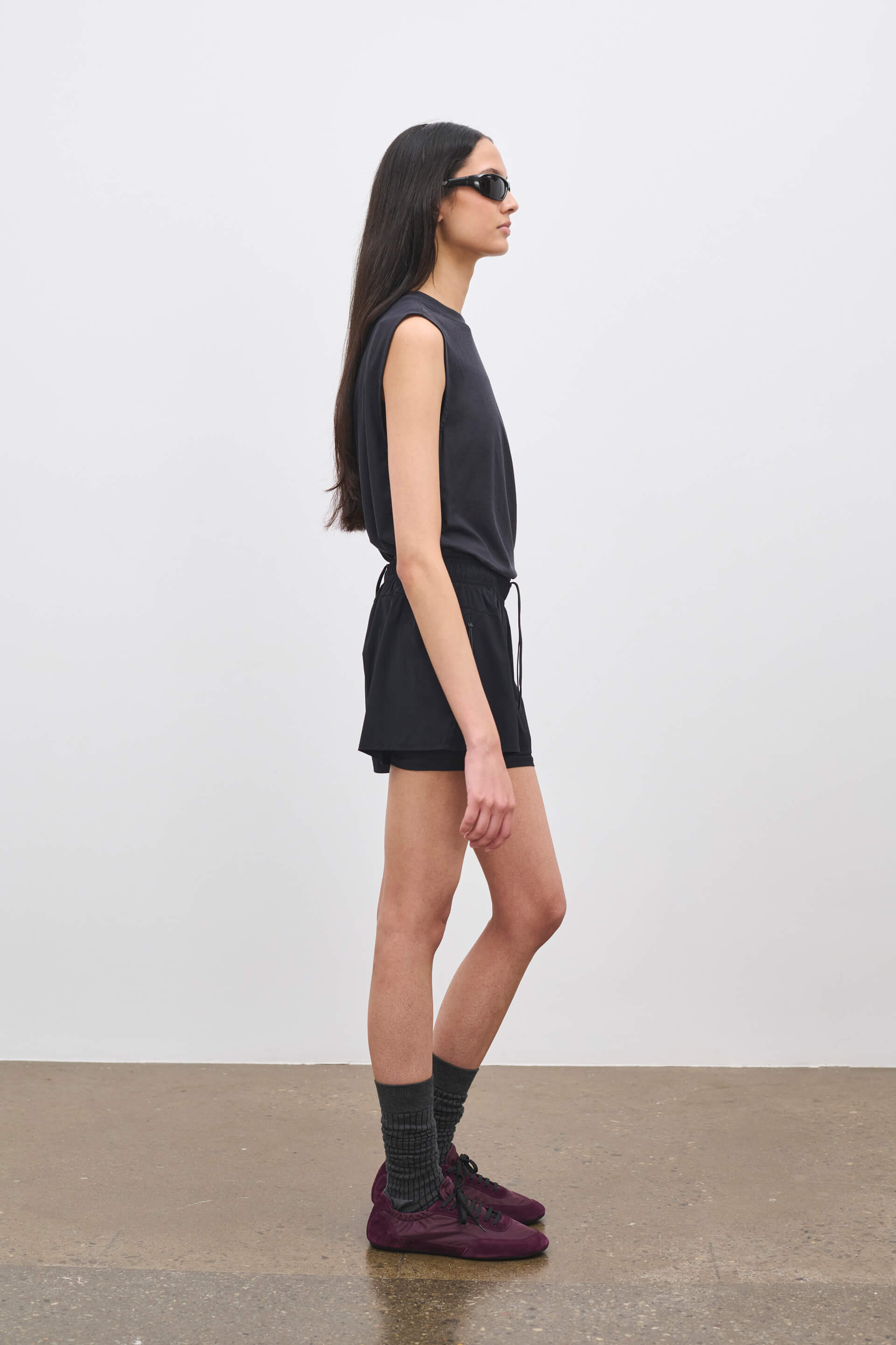 Literary Sport | Womens Joni Run Short in Forma in Black