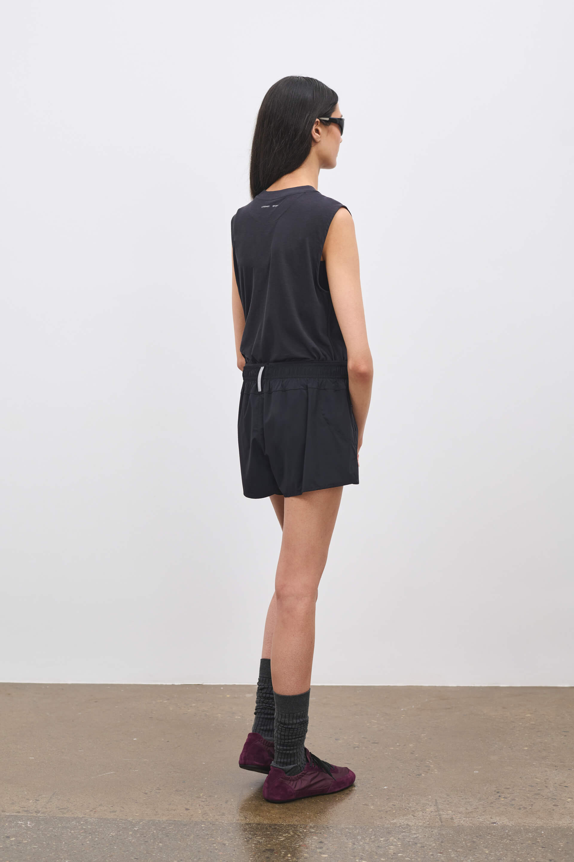 Literary Sport | Womens Joni Run Short in Forma in Black