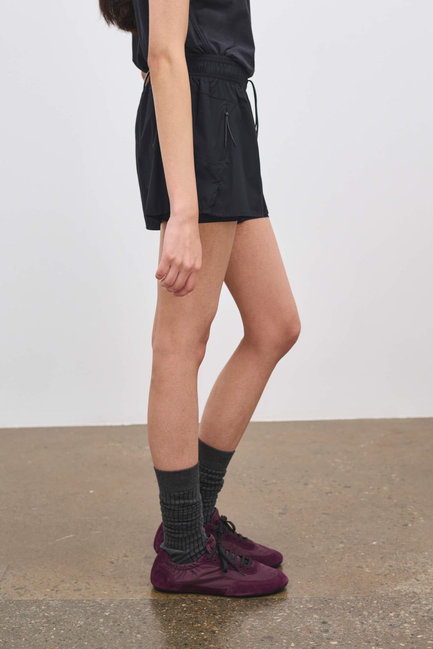 Literary Sport | Womens Joni Run Short in Forma in Black