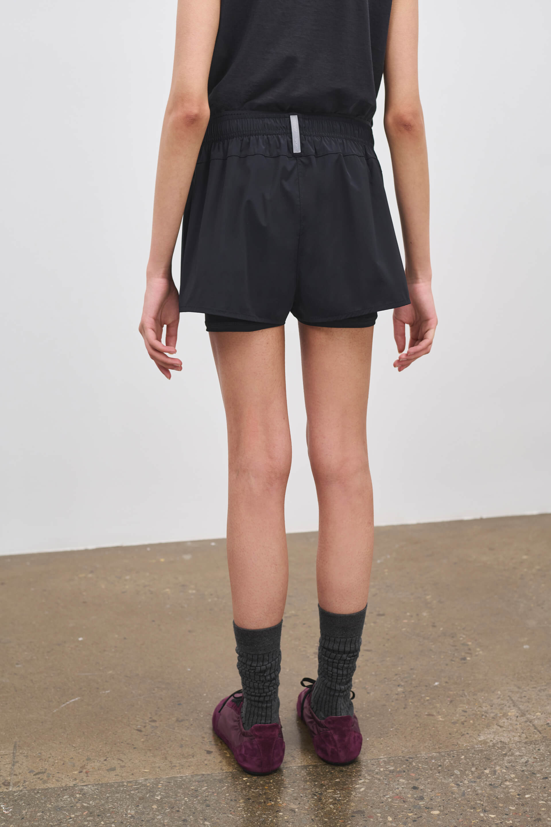 Literary Sport | Womens Joni Run Short in Forma in Black