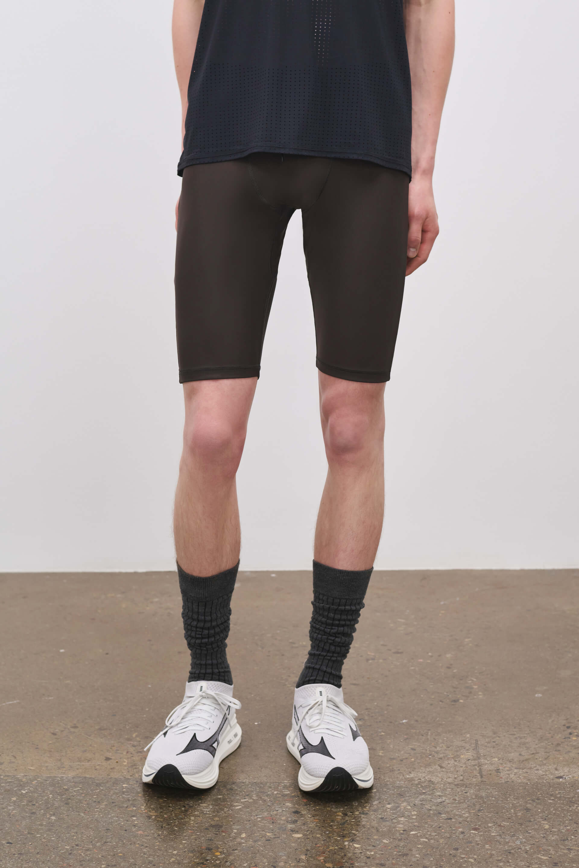 Literary Sport | Mens Pablo Short Run Tight in Ash