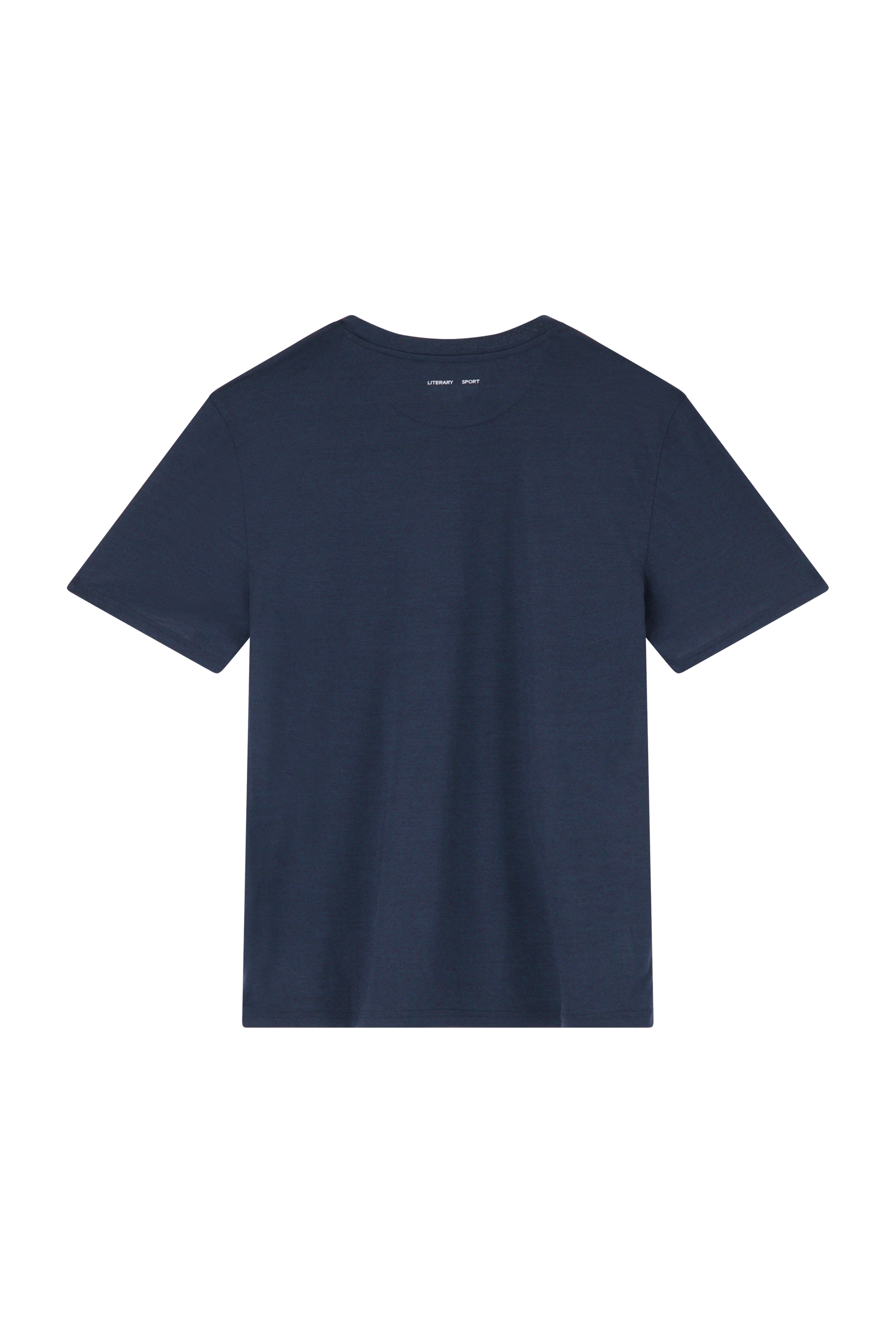 Literary Sport | James Mens Running T-Shirt - Night Dark Navy