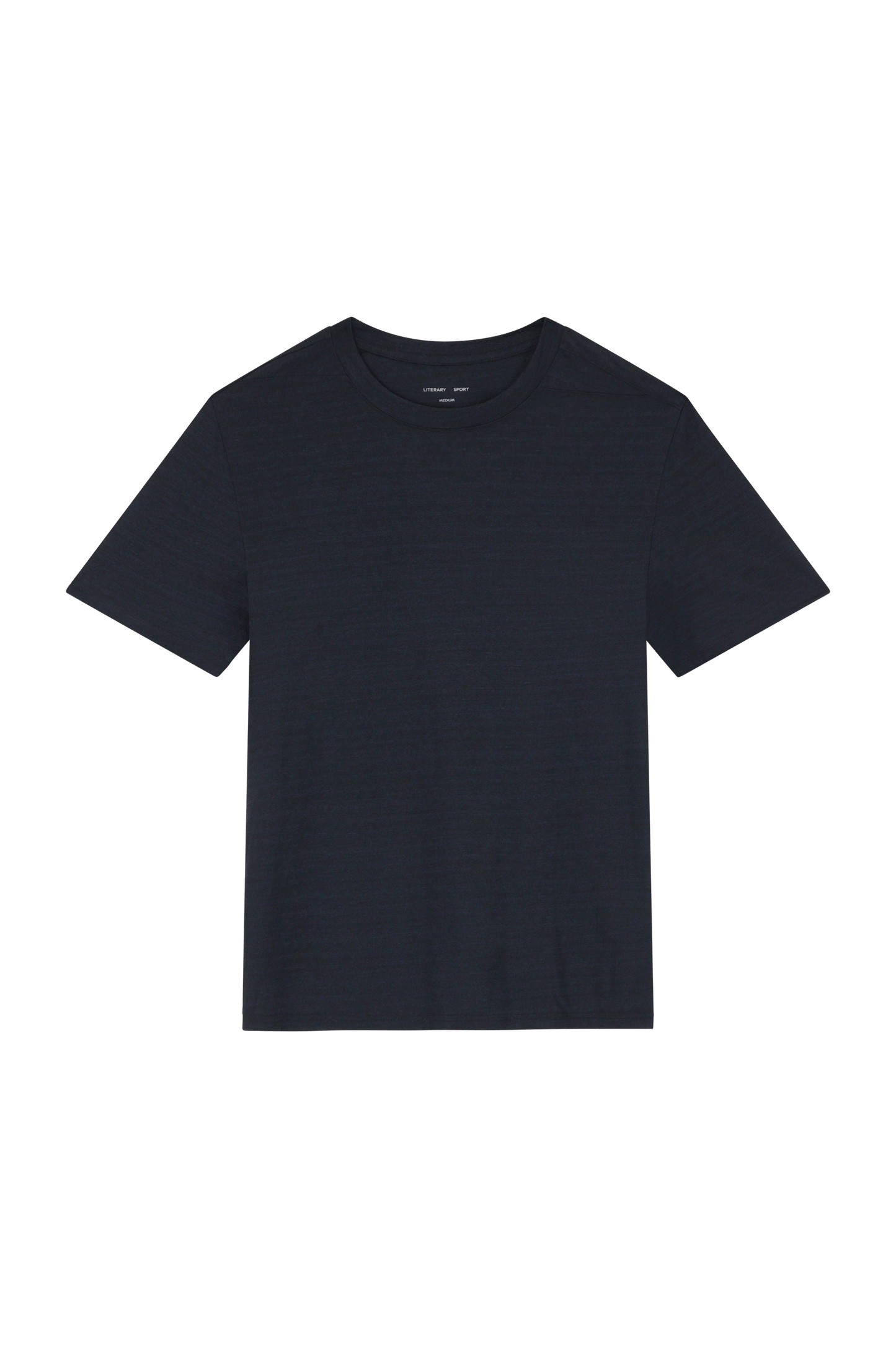 Literary Sport | James Mens Running T-Shirt - Washed Black