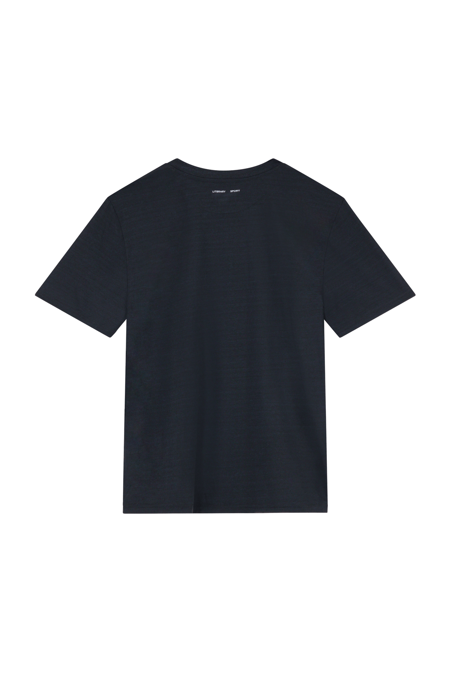 Literary Sport | James Mens Running T-Shirt - Washed Black