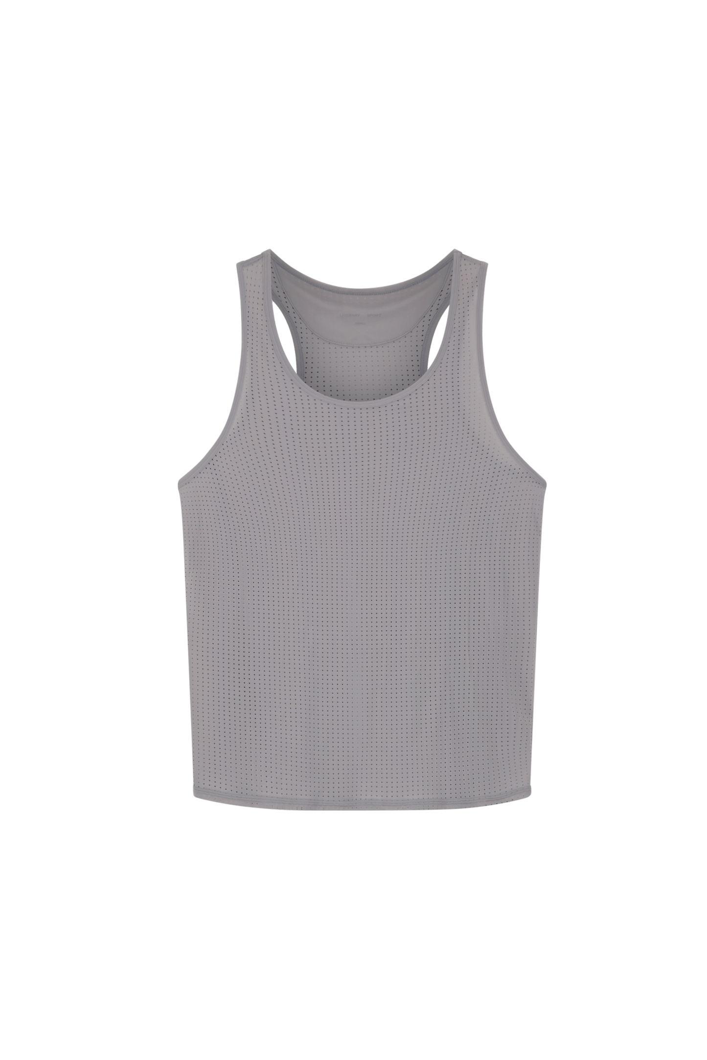 Literary Sport | Jude Mens Running Tank - Steel Silver Grey