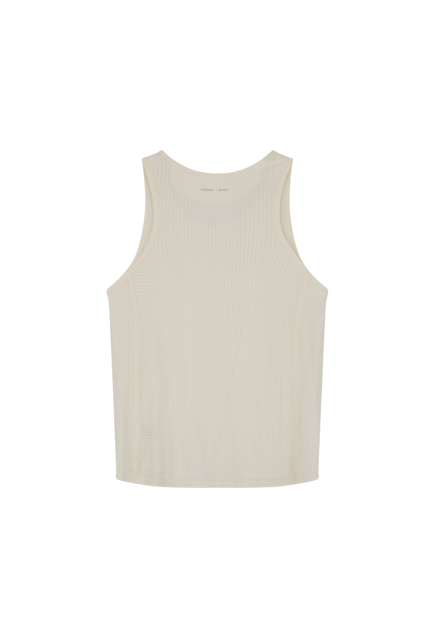 Literary Sport | Jude Mens Running Tank - Bone White