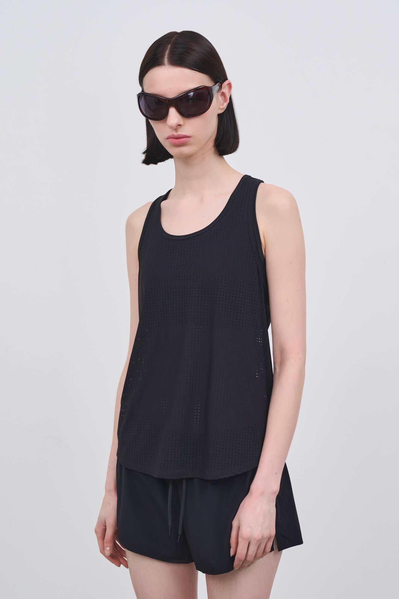 Literary Sport | Leni Womens Run Tank - Black