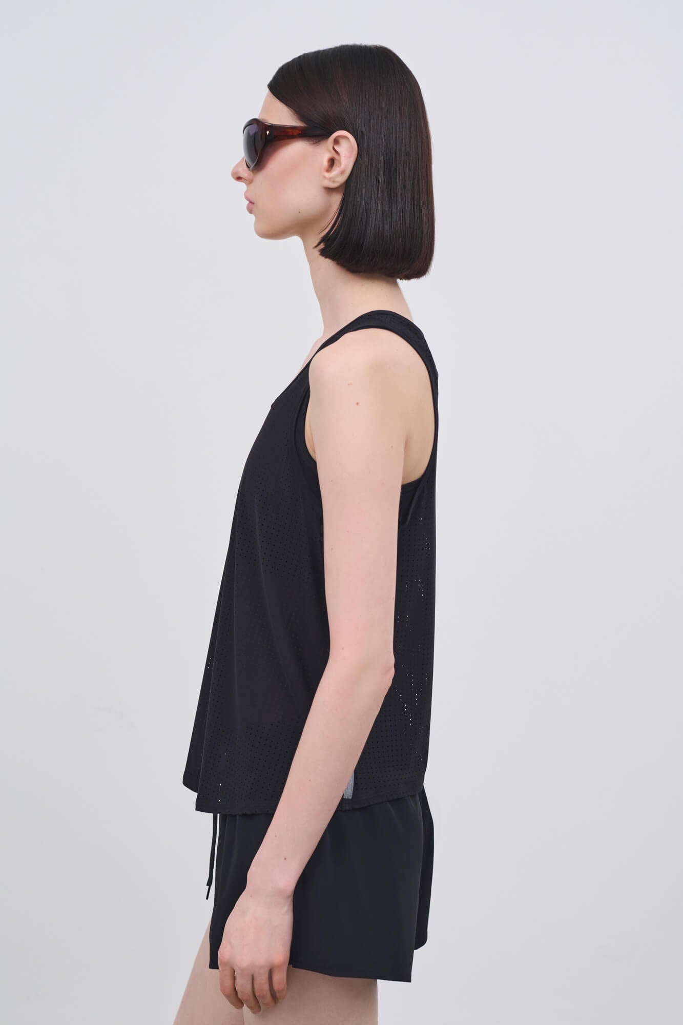Literary Sport | Leni Womens Run Tank - Black