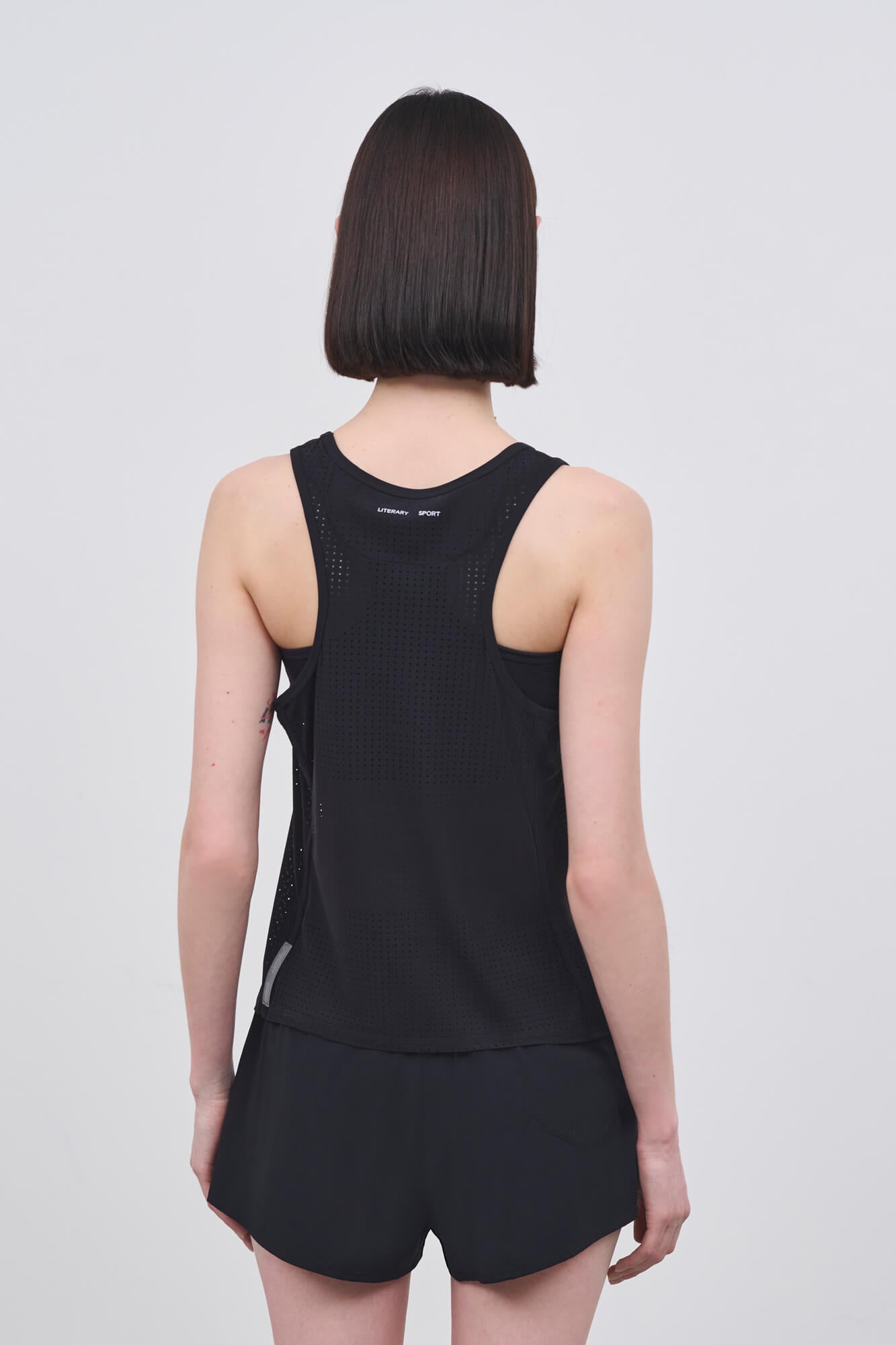 Literary Sport | Leni Womens Run Tank - Black